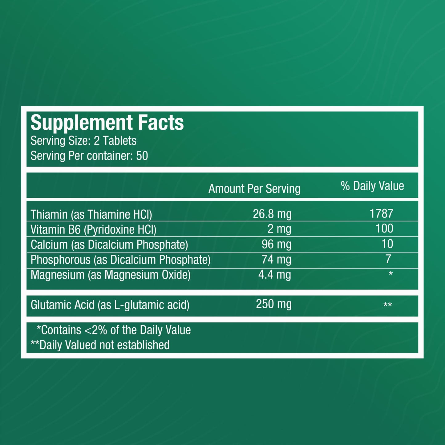 Fitina Brain Supplements for Memory and Focus with Vitamin B6 & Thiamine, High-Dose B Vitamins for Nervous System and Cognitive Health Support, 180 Tablets