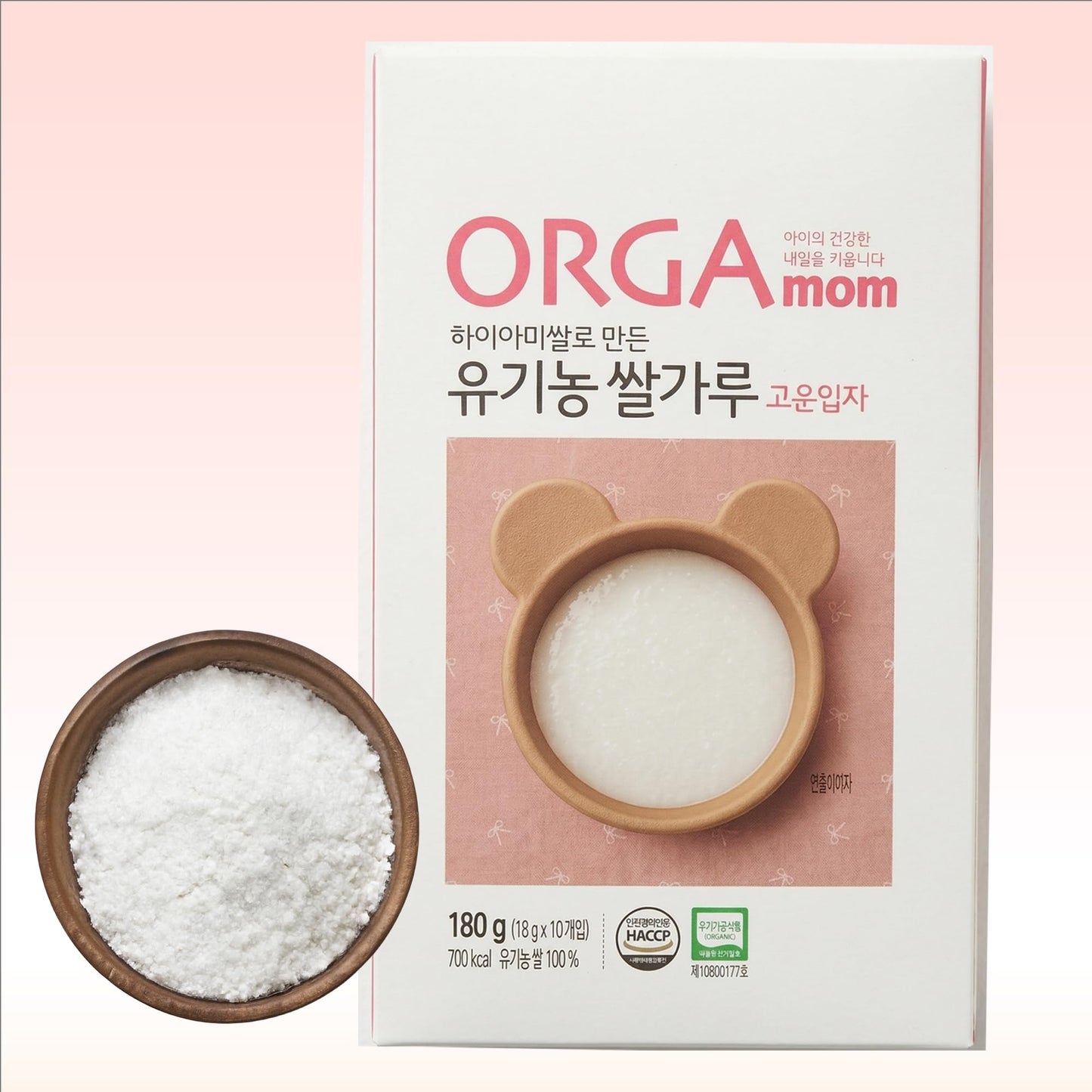 The Joah Orga Mom Hiami Rice Cereal Rice Flour Powder 6.35oz