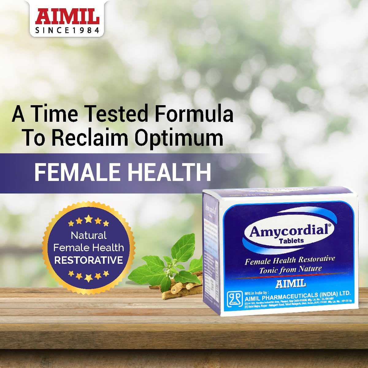 AIMIL Amycordial Tablets 60 Tablets