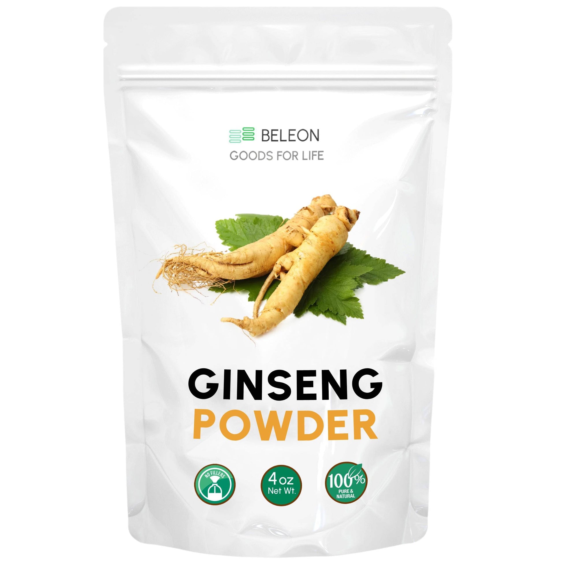 Beleon Goods For Life Ginseng Root Powder 4oz