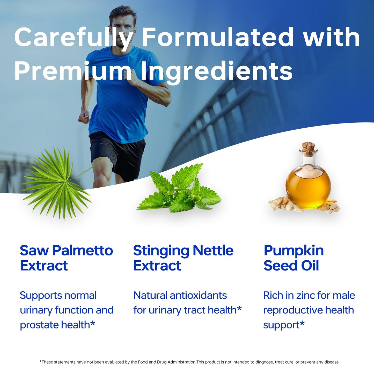 HUJ Prostate Health Saw Palmetto Softgels 60