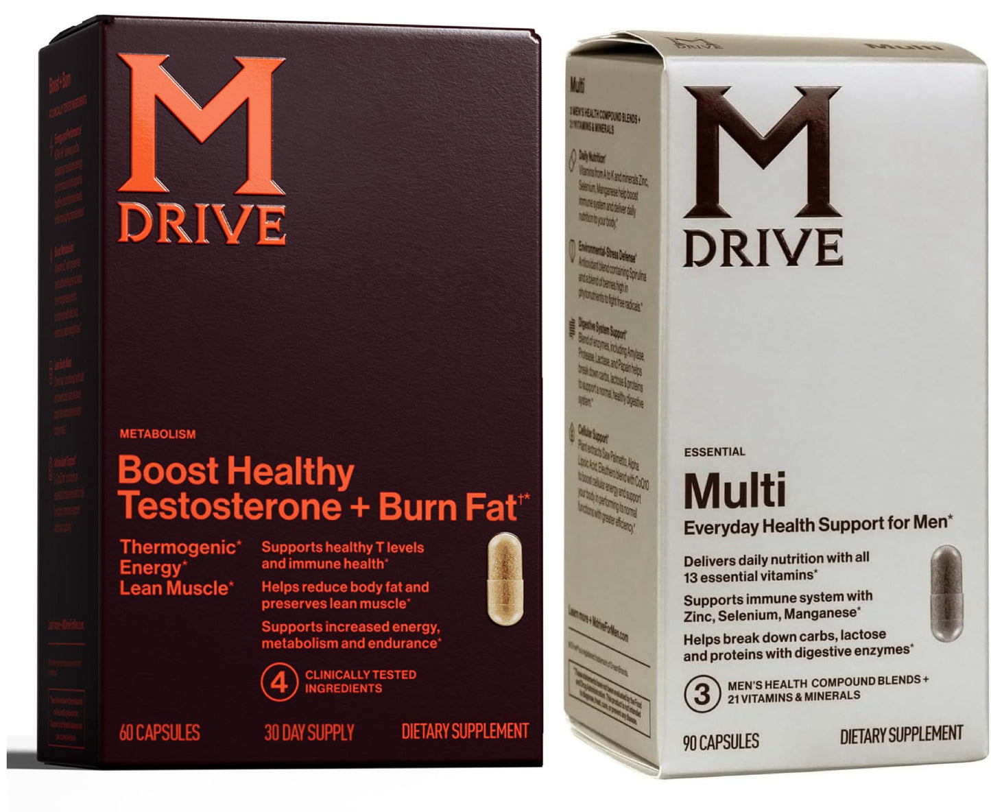 Mdrive Multivitamin Boost and Burn Capsule, 1 Capsule