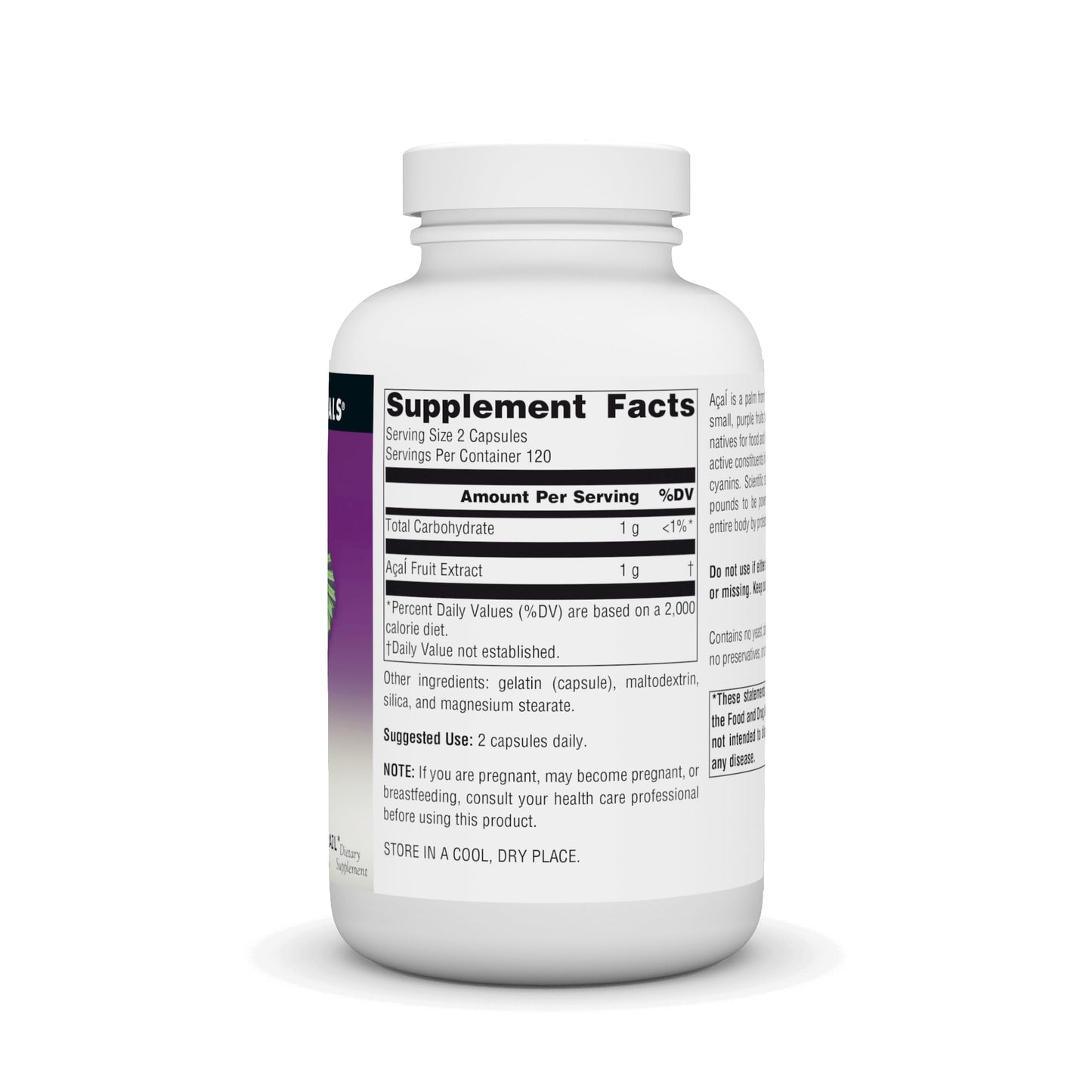 Source Naturals Acai Extract, Superantioxidant from Brazil 240 Vegetarian Capsules
