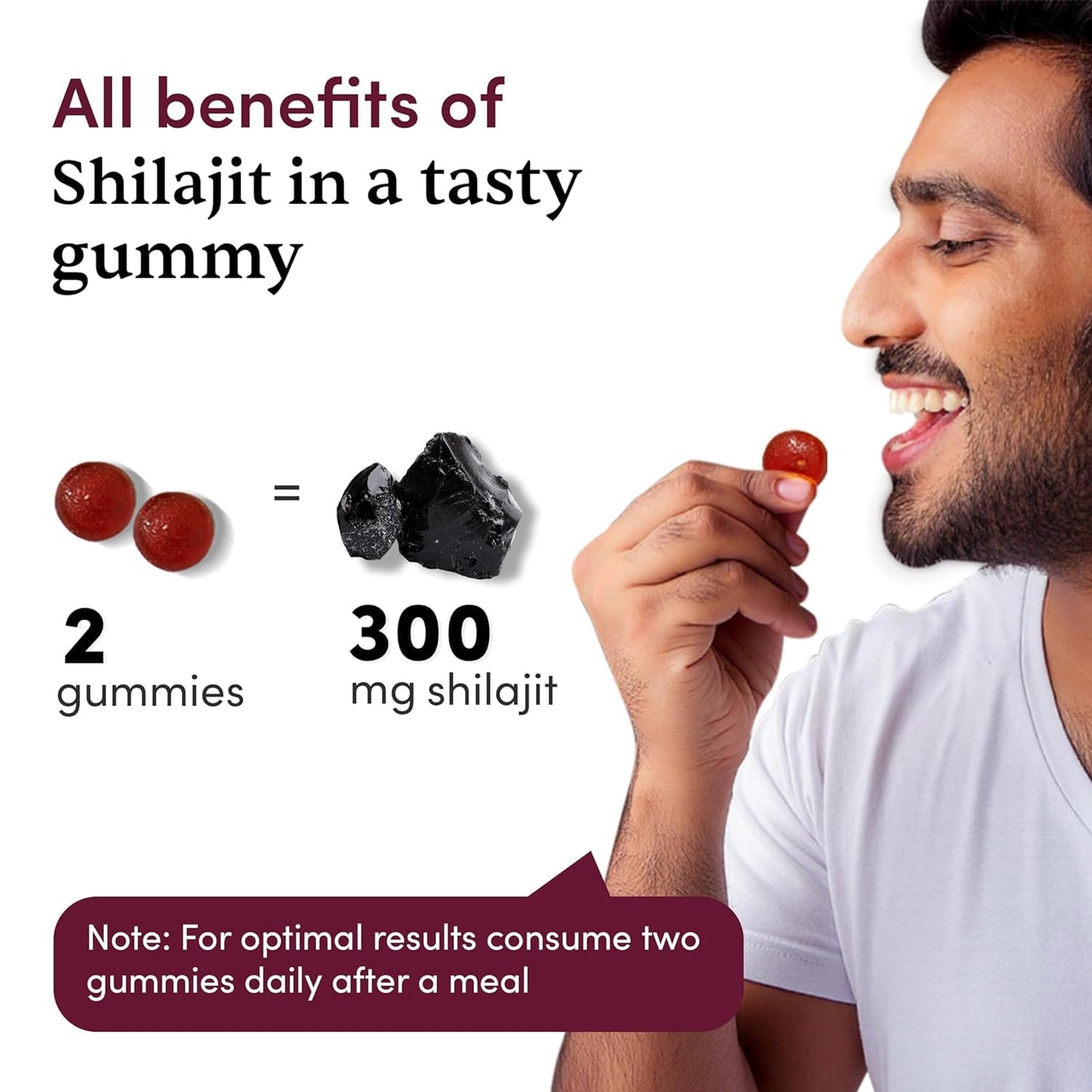 Generic Man Matters Shilajit Gummies for Men, 30 Gummies