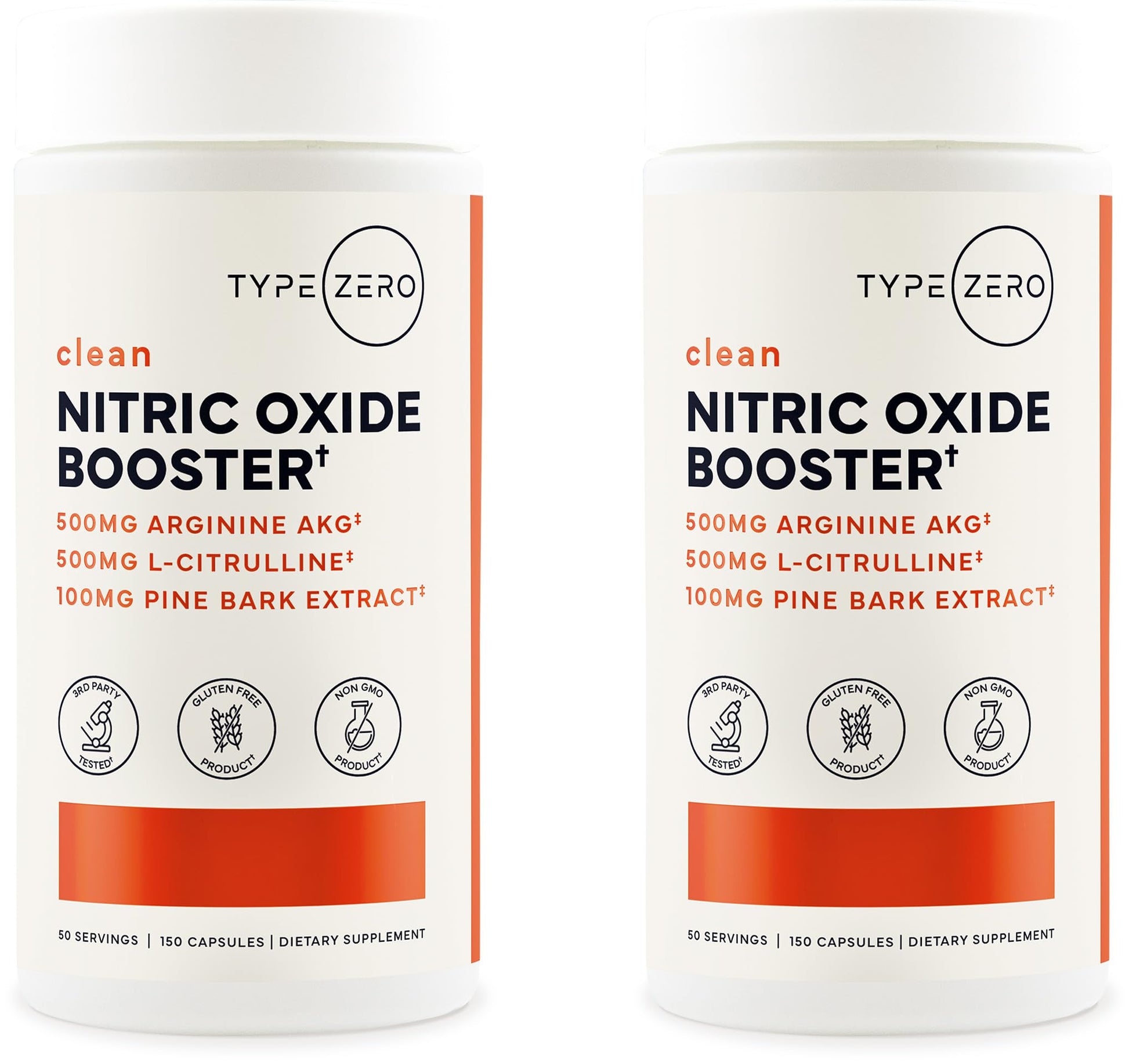 Type Zero Nitric Oxide 6X Booster Capsules 300