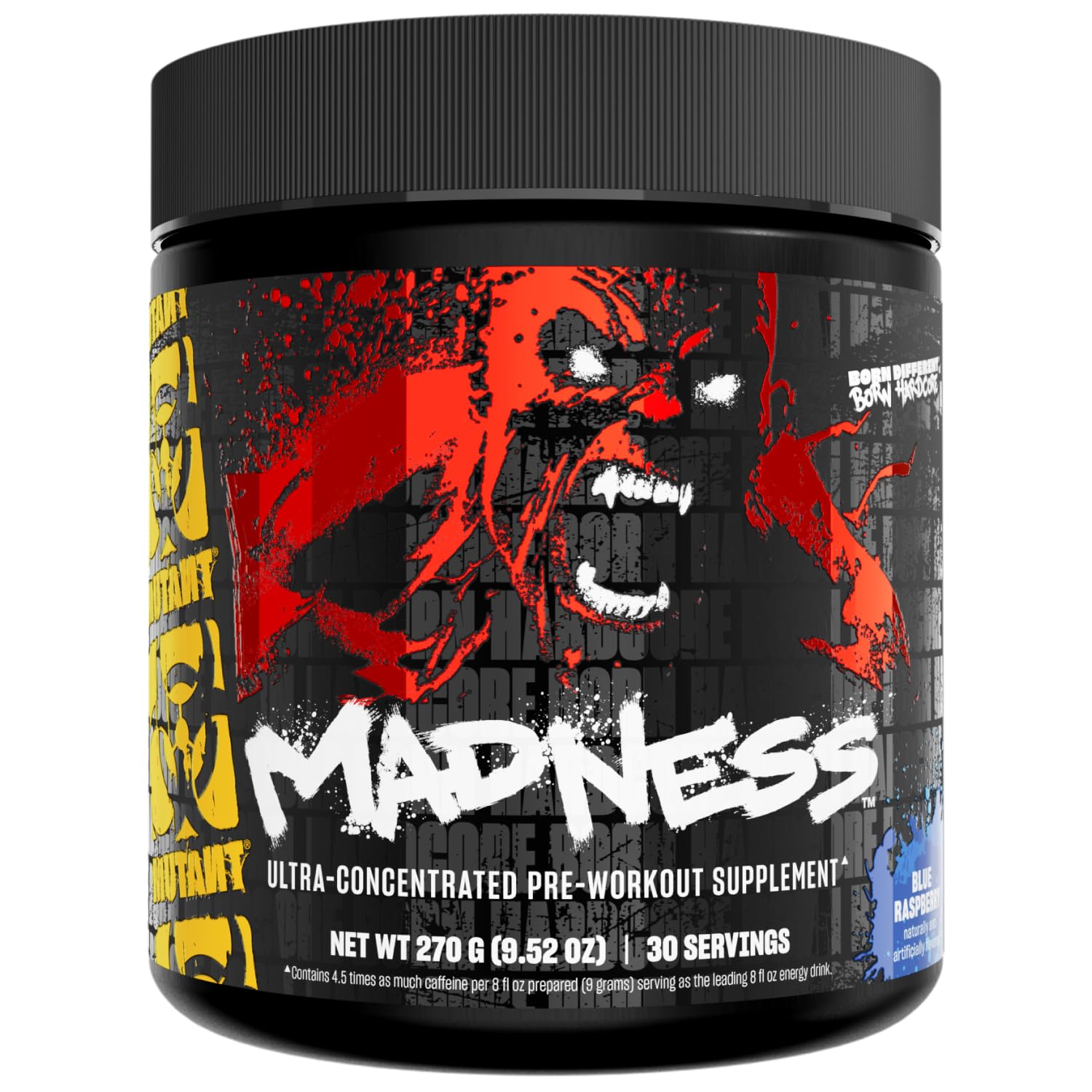 Mutant Madness Pre Workout Powder, 9.52 Ounces