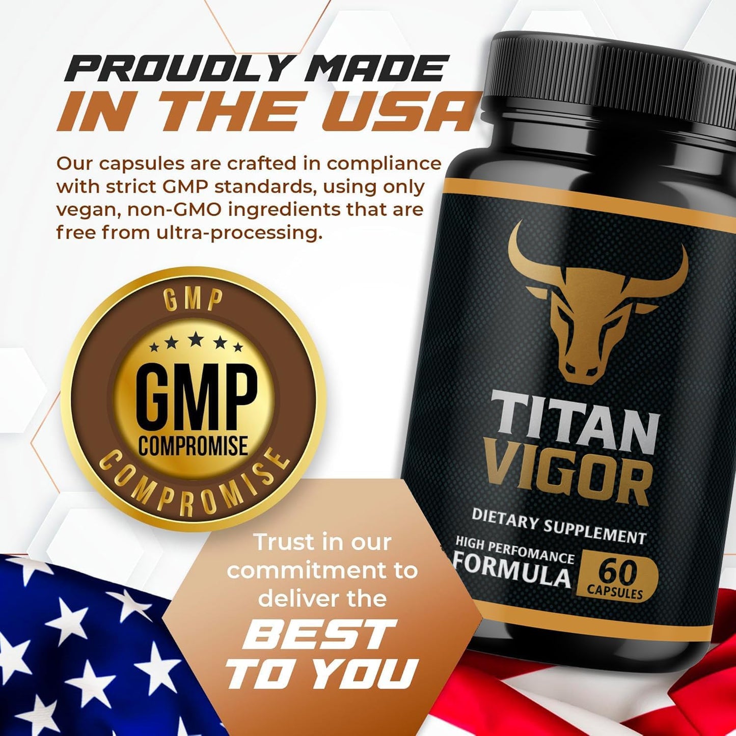 Glyco Clean Titan Vigor Capsule, 60 Capsules