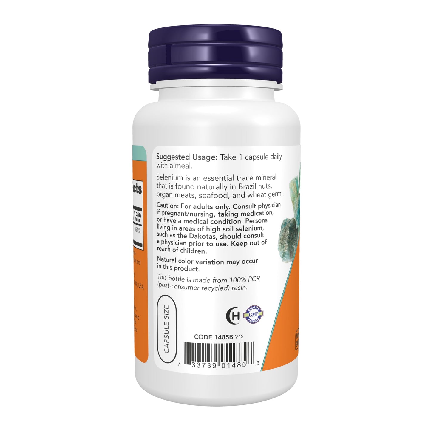 NOW Foods Selenium (L-Selenomethionine) 200 mcg Essential Mineral, 90 Capsules