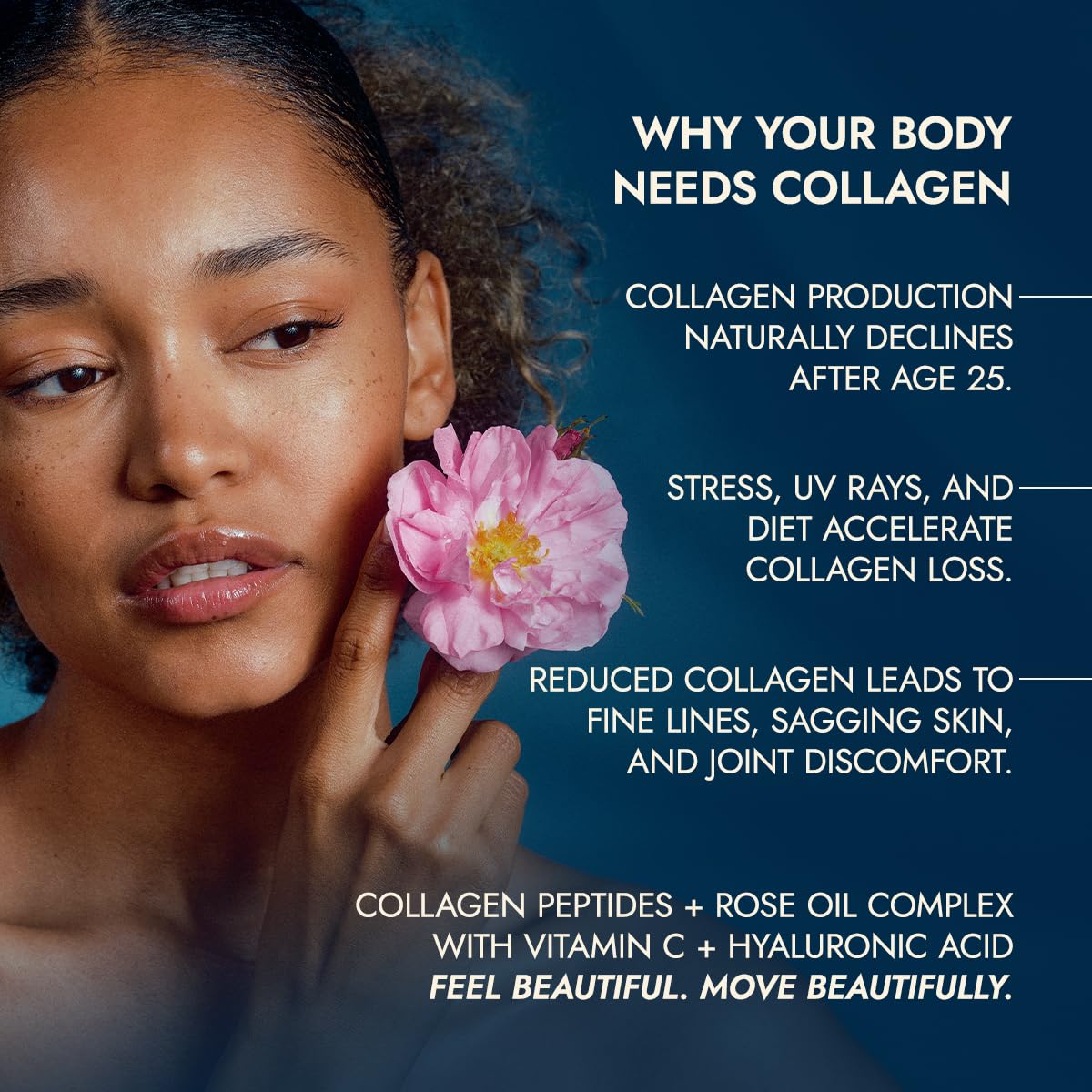 Alteya Organics Collagen Peptides & Rose Oil Complex Capsules 120 Count