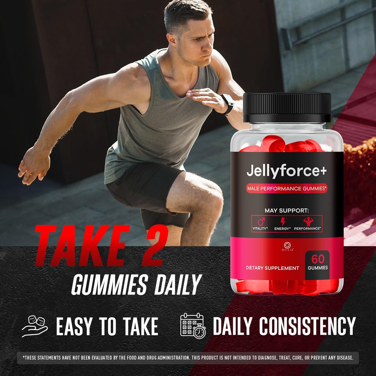 OVICIA Jelly Force Gummies 60 Gummies