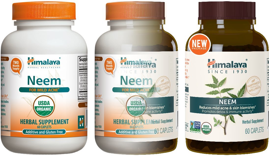 Himalaya Neem Systemic Purifier Capsules 60 Count