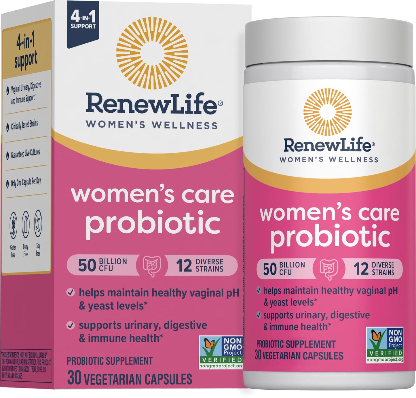 Renew Life Women's Probiotic Capsules, 30 Count
