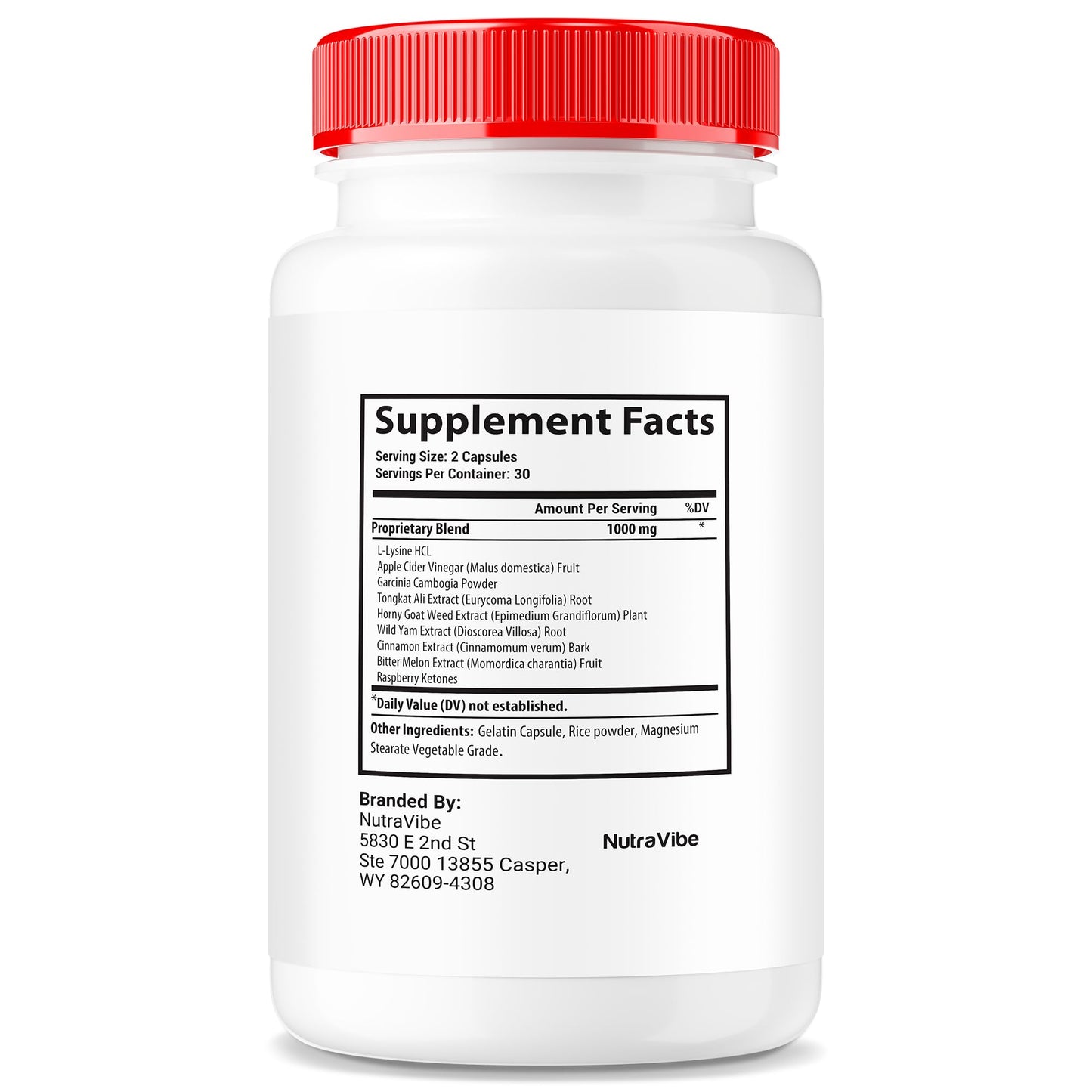 NutraVibe True Relief Blood Balance Support Capsules, 180 Capsules