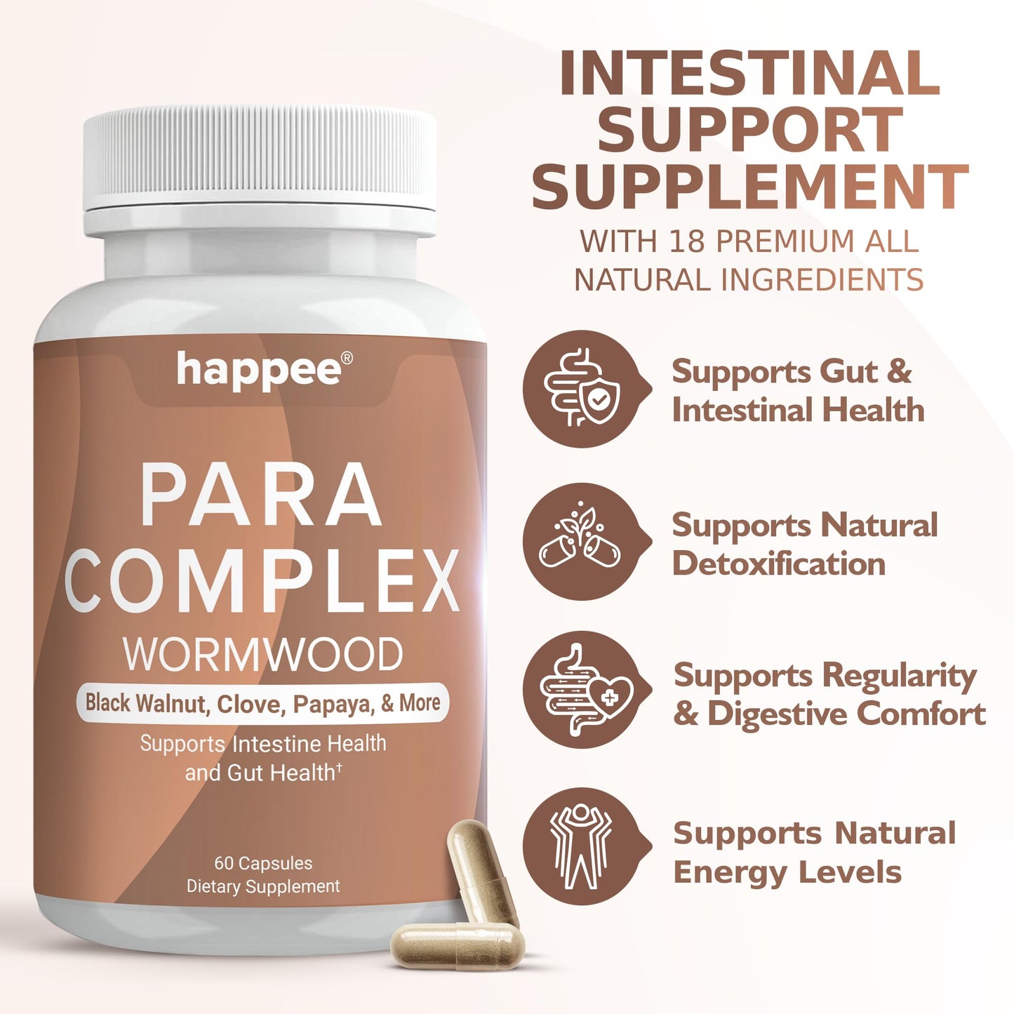 Happee ParaComplex Intestinal Guard 60 Capsules