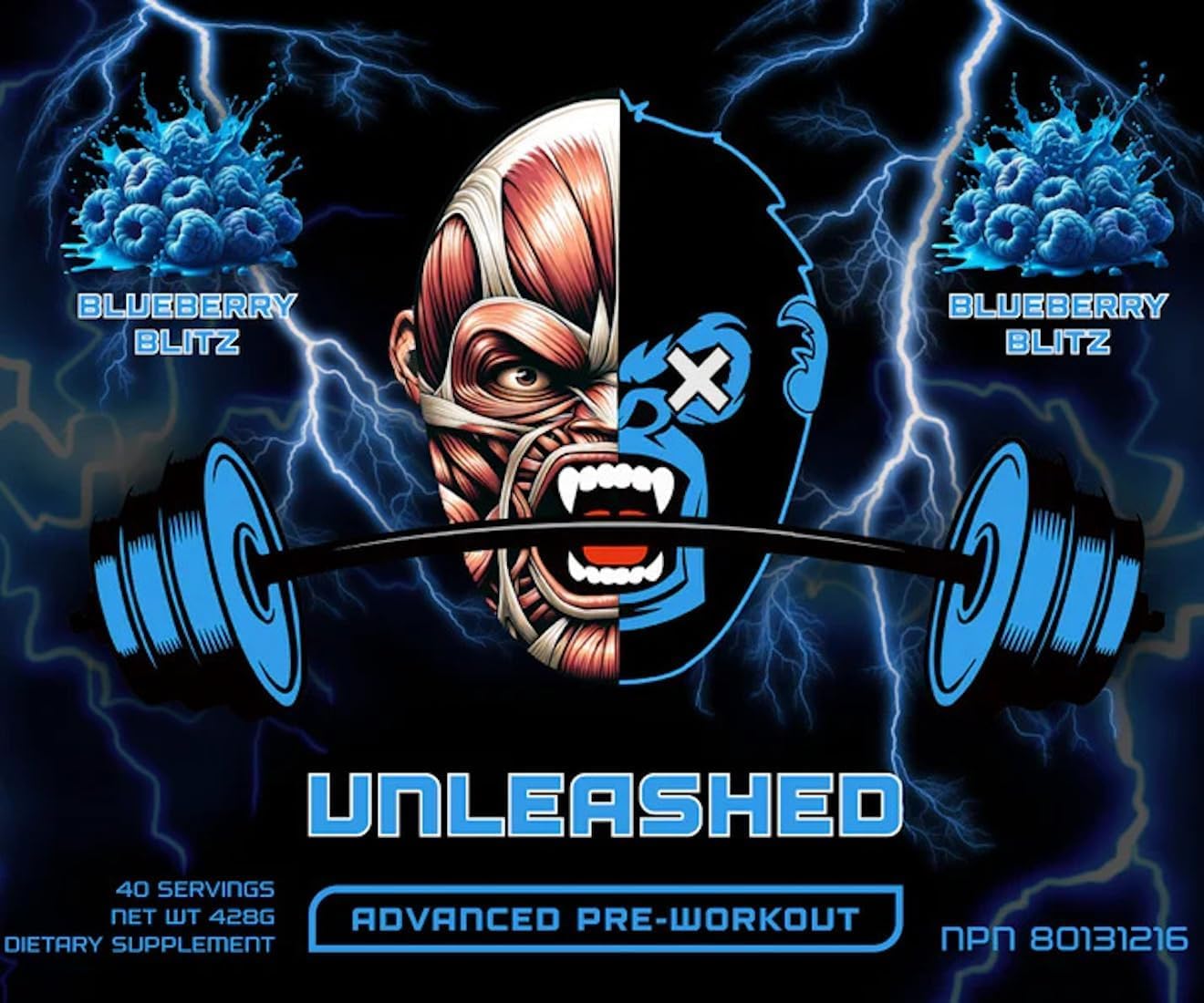 APE-X Unleashed Pre Workout Powder 15