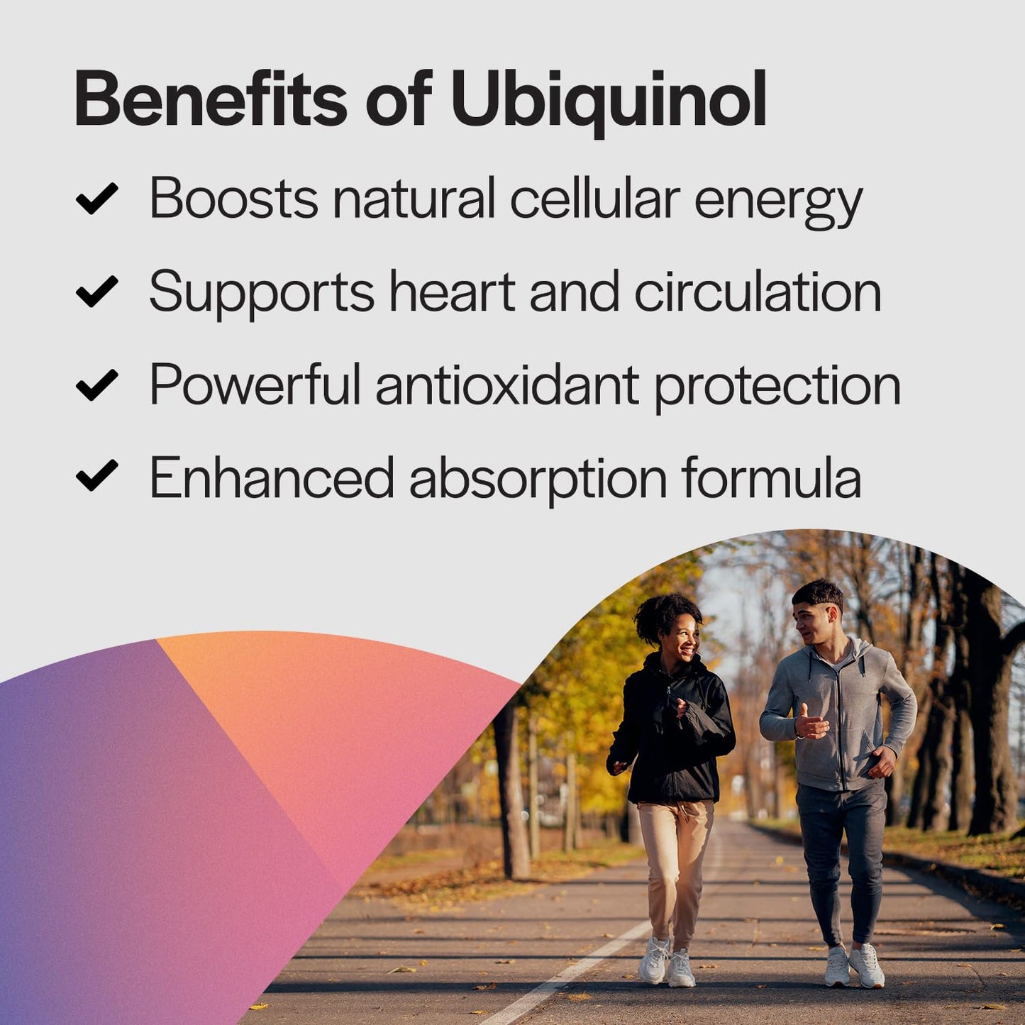 PureFormulas Ubiquinol CoQ10 Supplement Softgels 60 Count