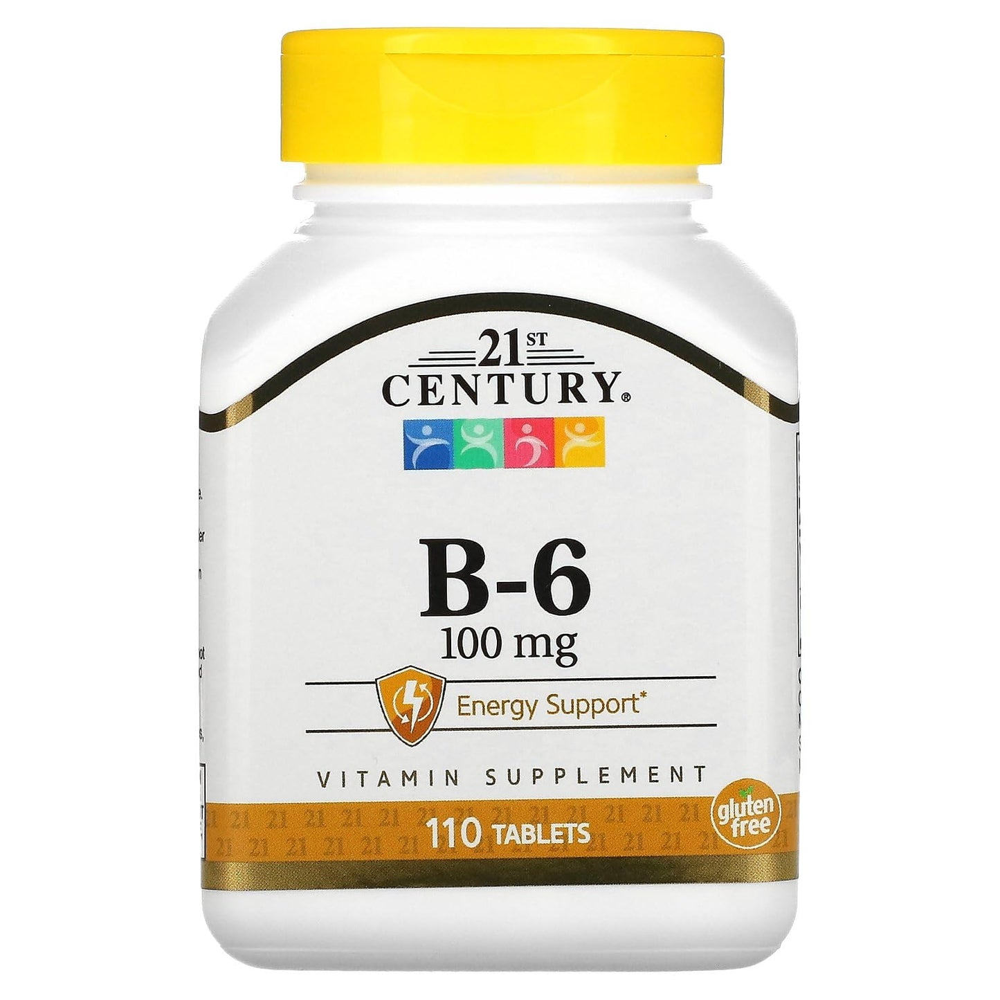 21st Century Vitamin B6 100 mg Tablets, 330 Count