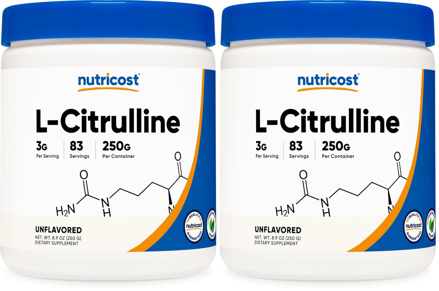 Nutricost Pure L-Citrulline (Base) Powder 500