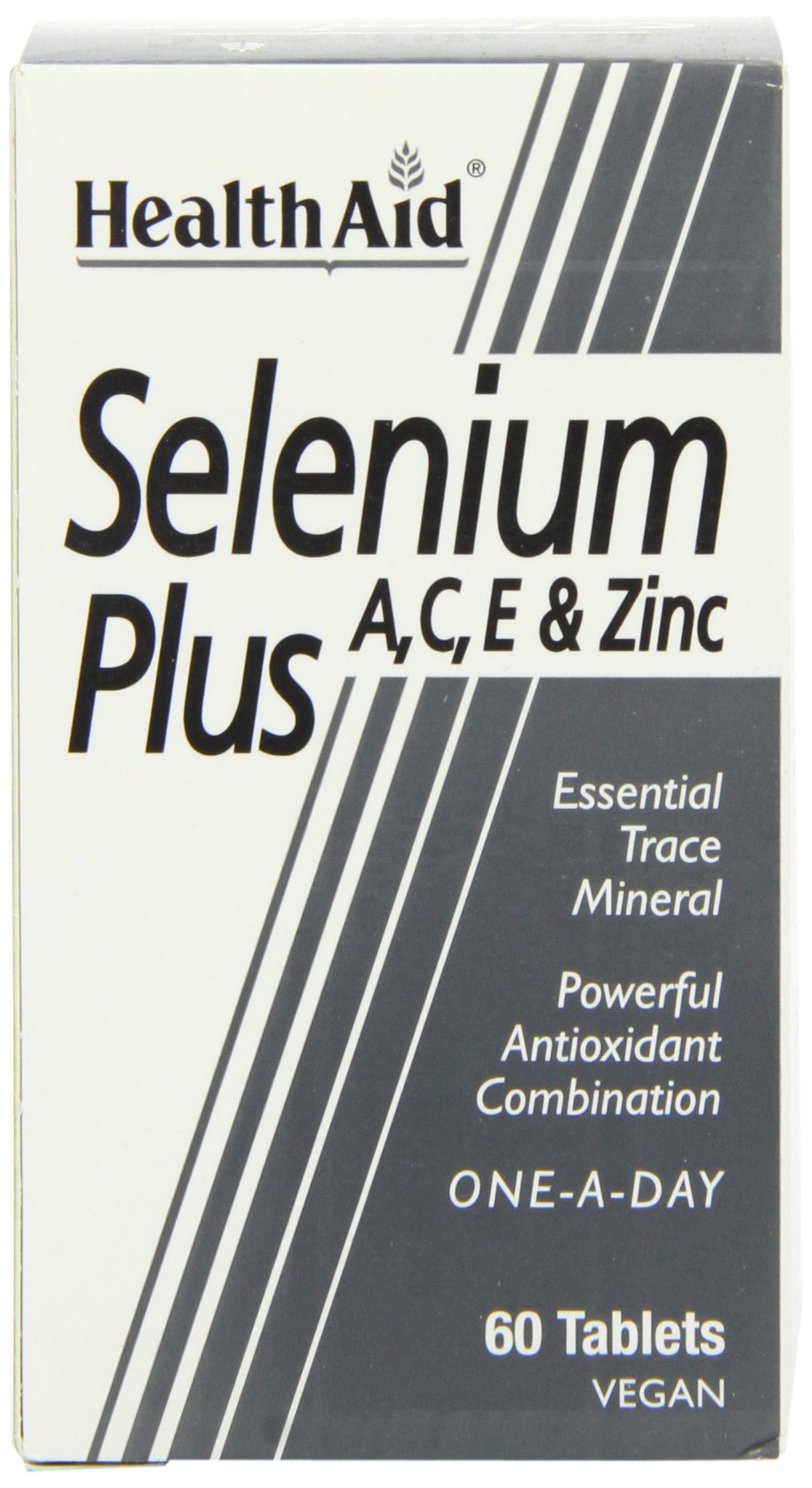HealthAid Selenium Plus (Vitamins A, C, E & Zinc) Tablets 60 Count