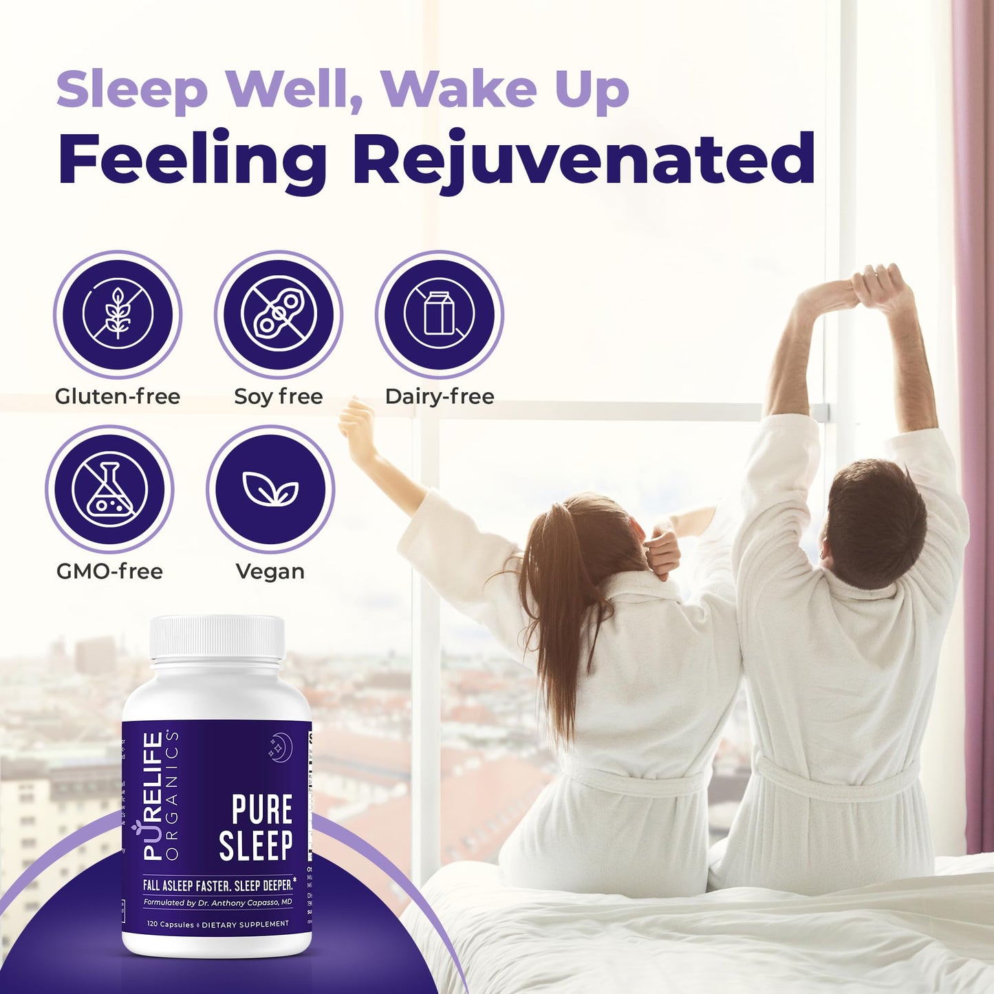 PureLife Organics Pure Sleep 120 Capsules