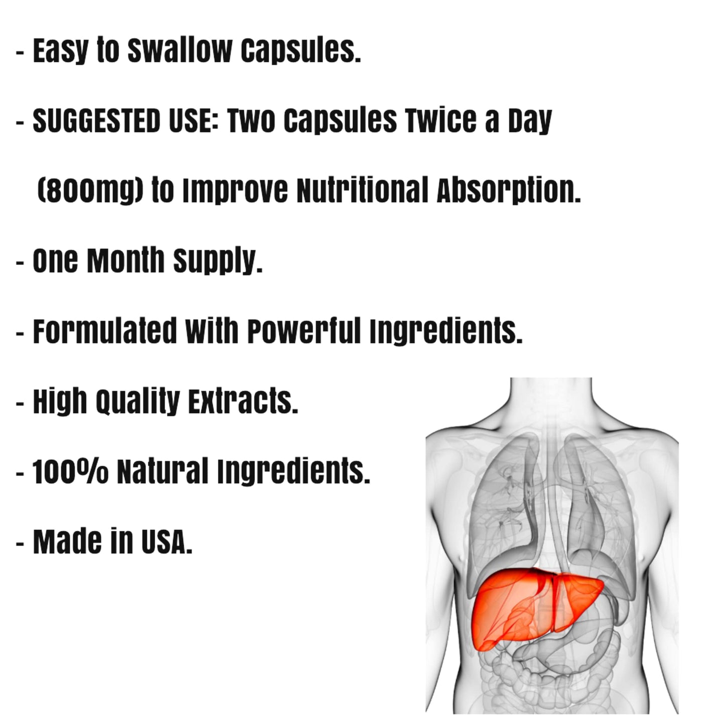 Generic LiverDetox+ Liver Support Capsules, 120 Count