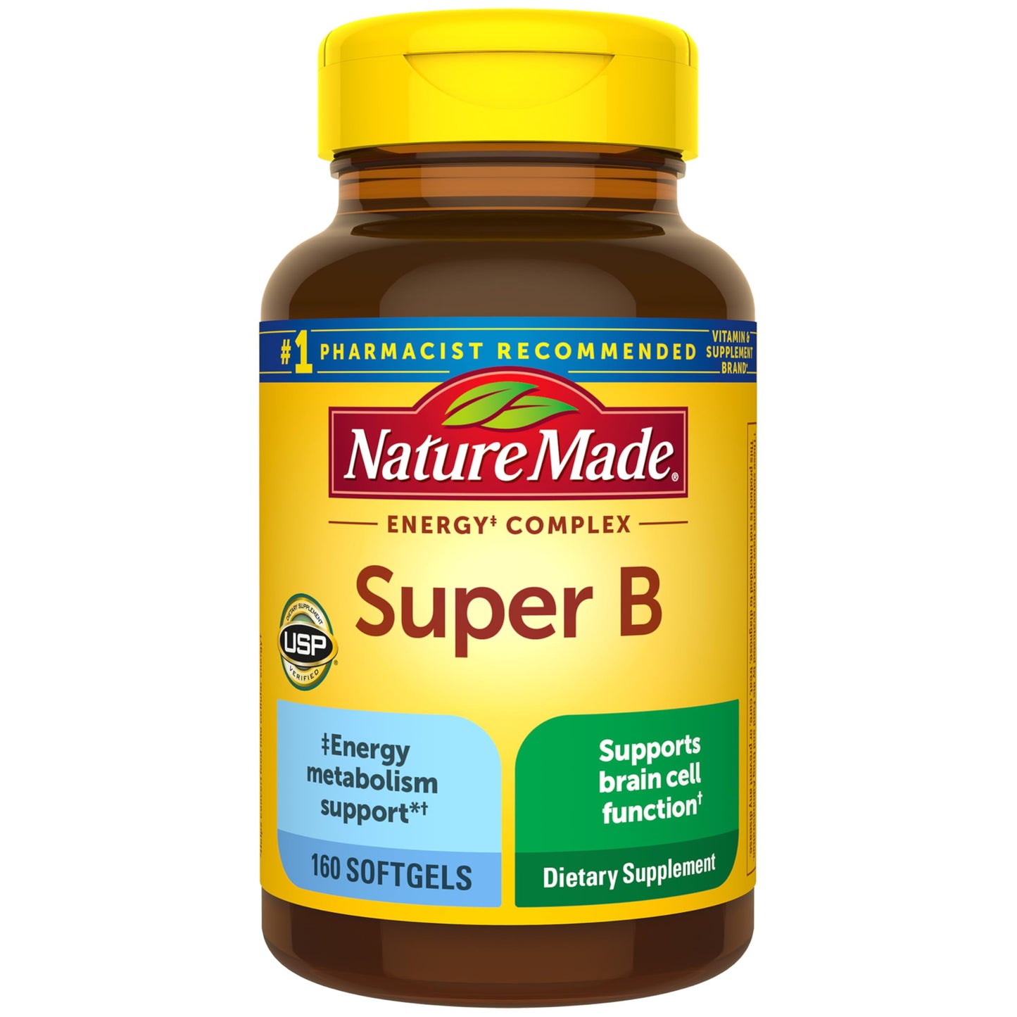 Nature Made Super B Complex Softgels 160