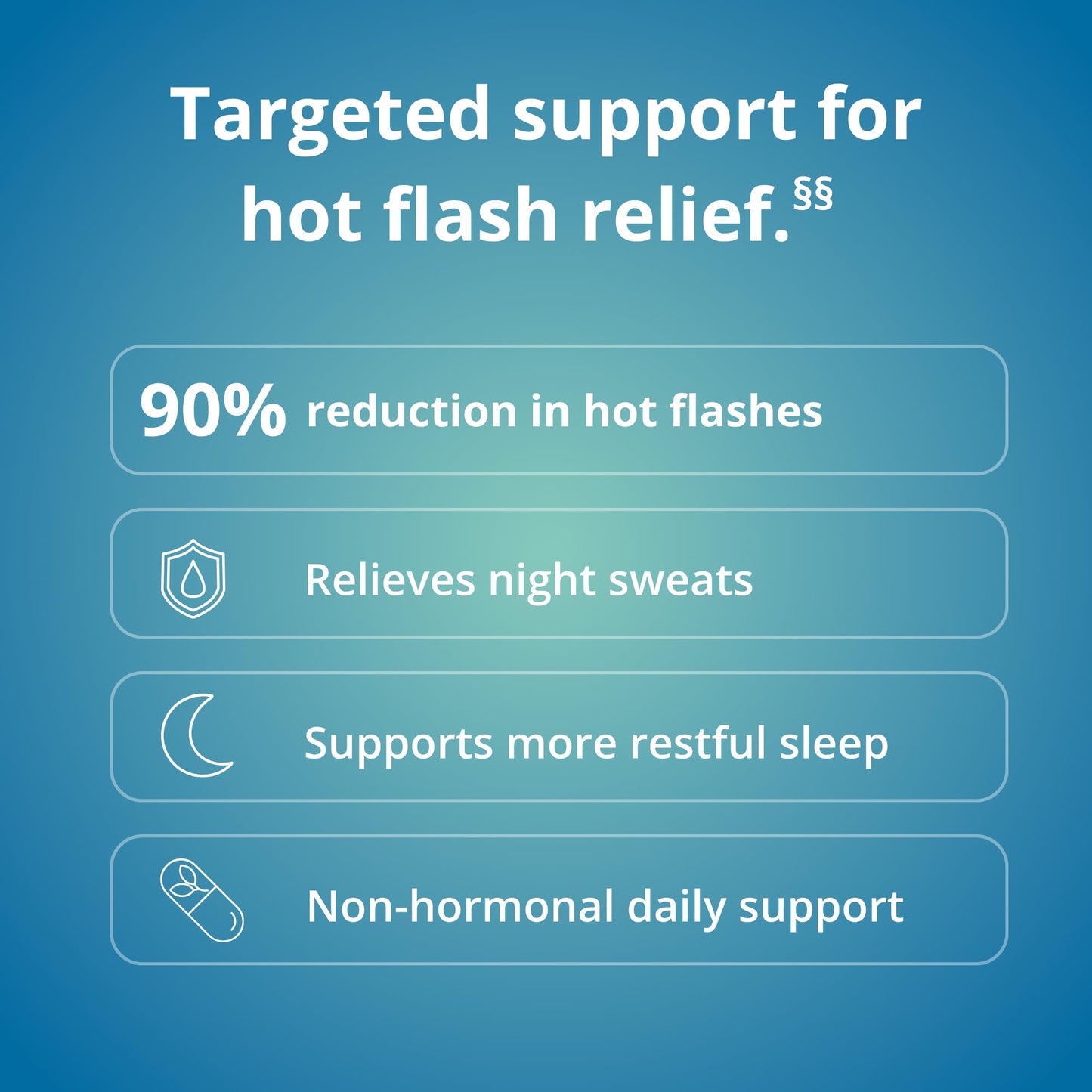 Solv Wellness Hot Flash Relief Supplement 30 Capsules