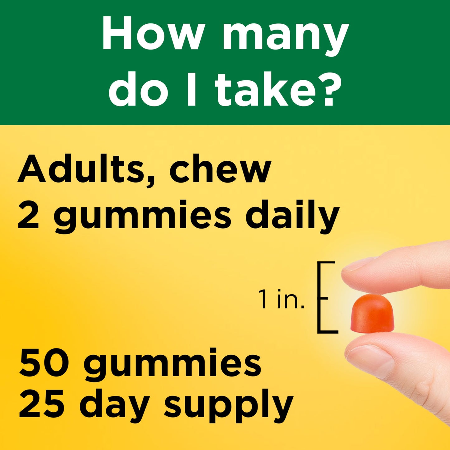 Nature Made Vitamin D3 K2 Gummies, 50 Count