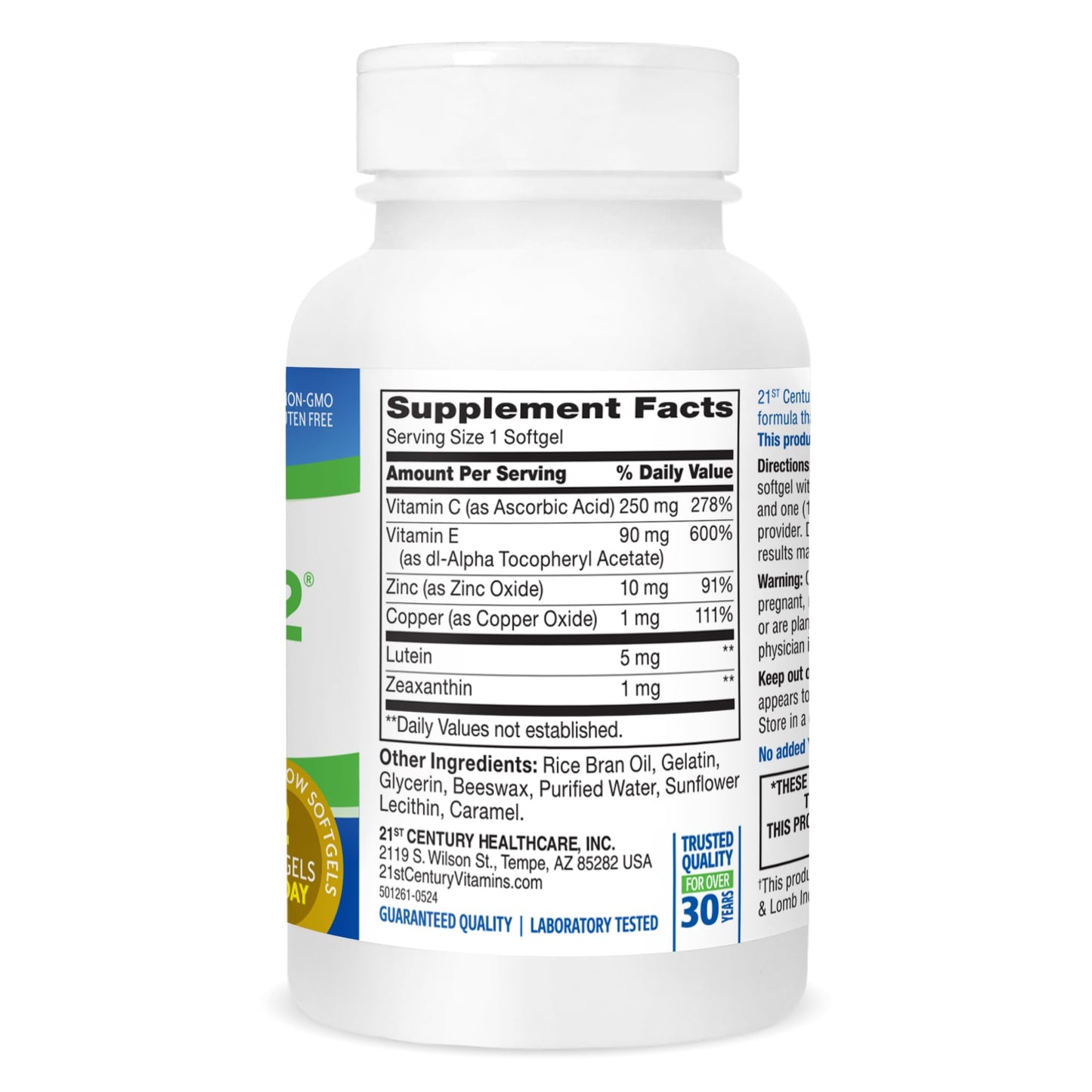 21st Century Healthy Eyes SuperView 2 Softgels 120 Count