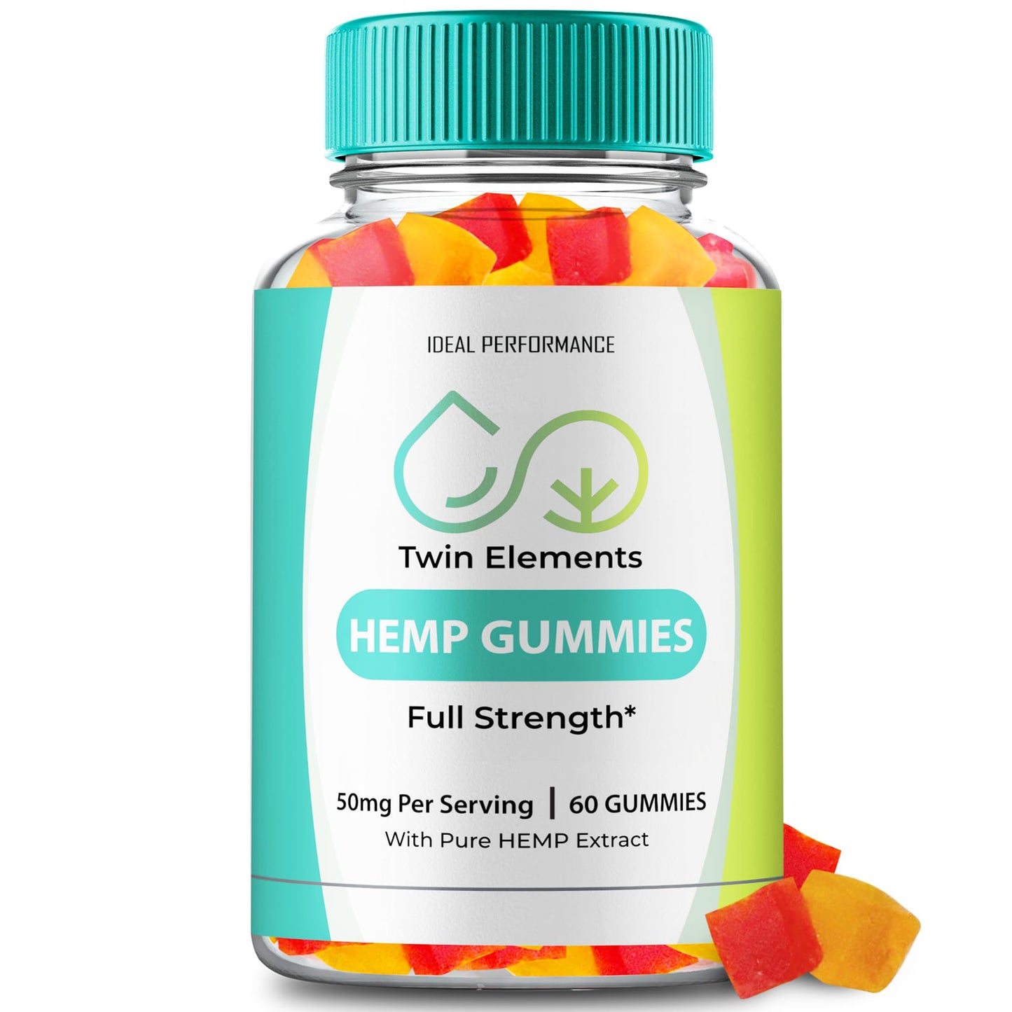 IDEAL PERFORMANCE Twin Elements Gummies 60 Count
