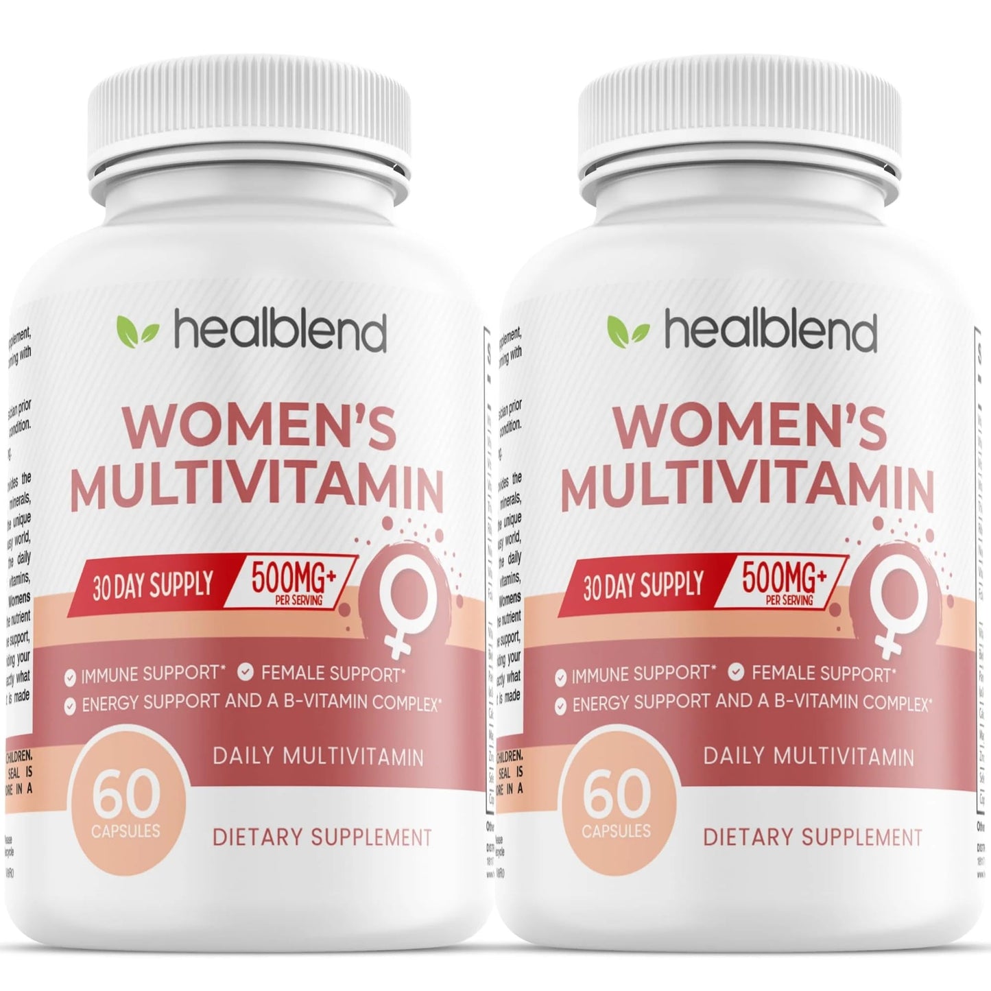 Healblend Women's Multivitamin with Biotin (Without Iron), 60 Capsules