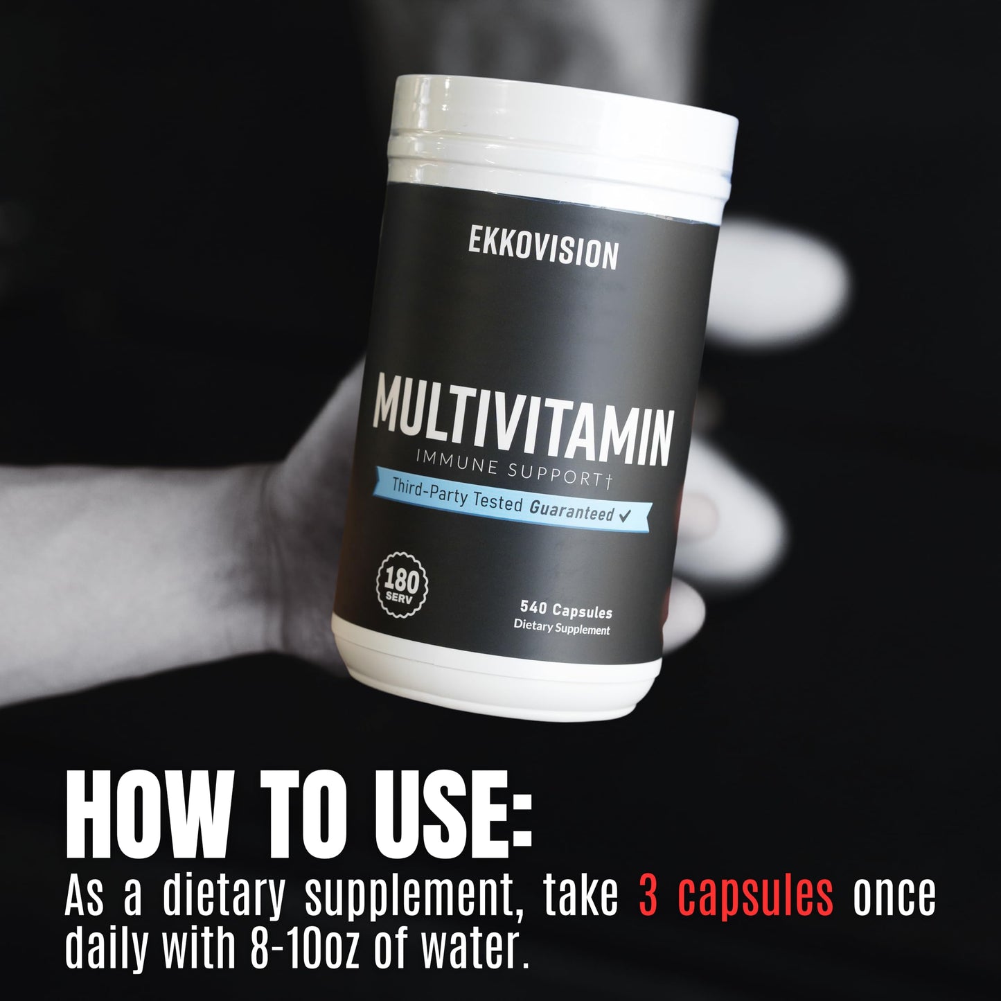 Ekkovision Multivitamin Capsule 540 Count
