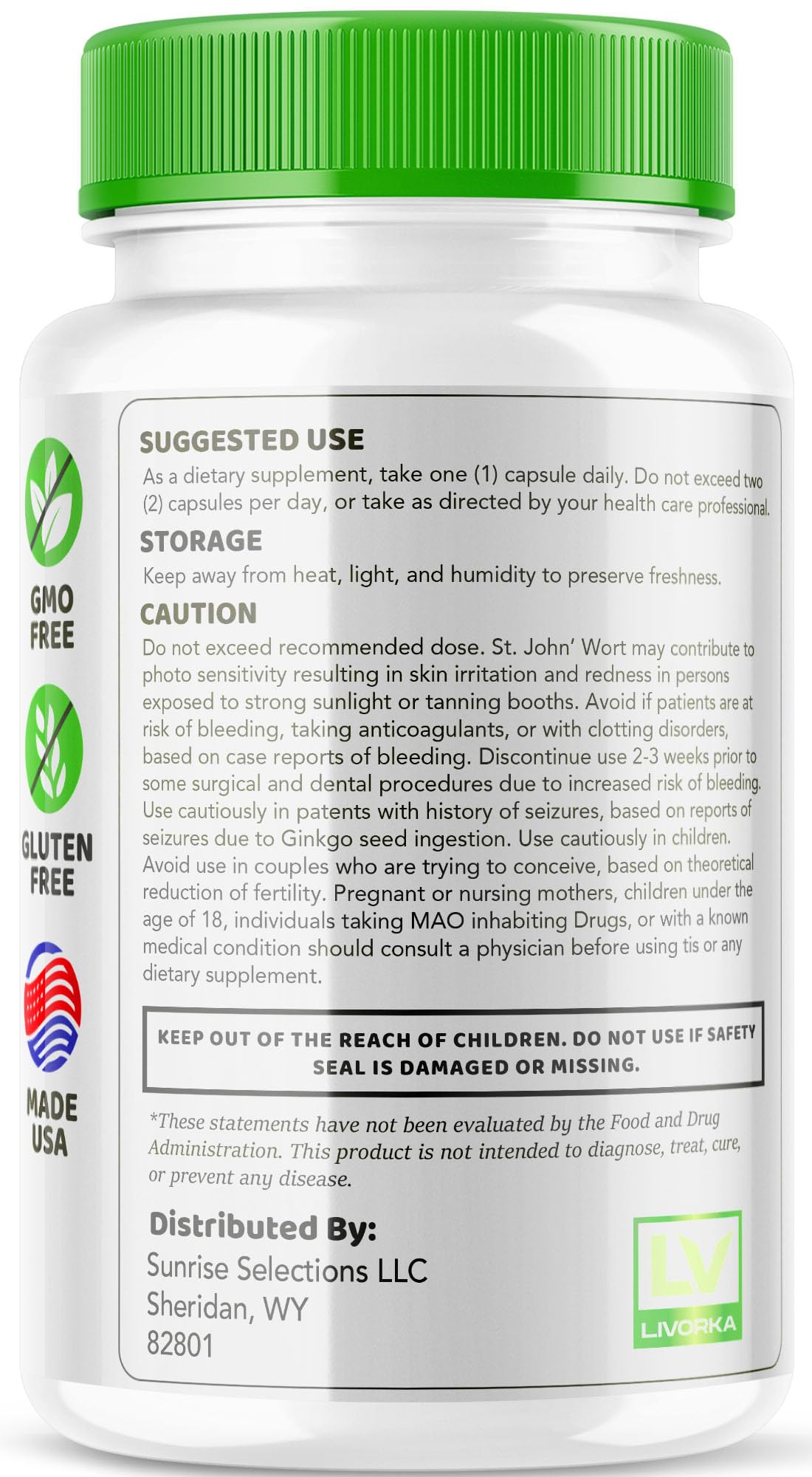 LIVORKA Zenfit Capsules, 150 Capsules