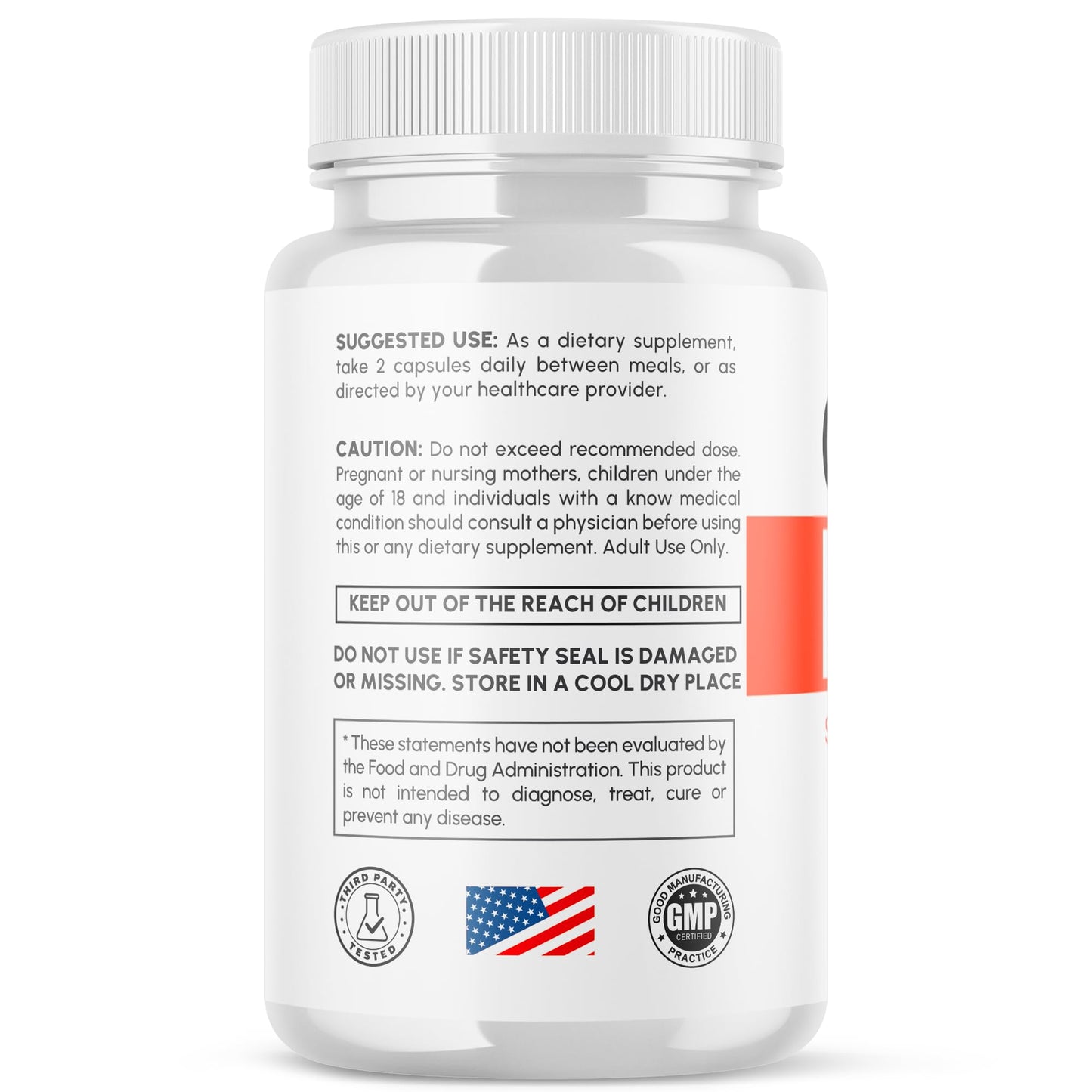 MJO Citrus Burn Capsules, 120 Capsules