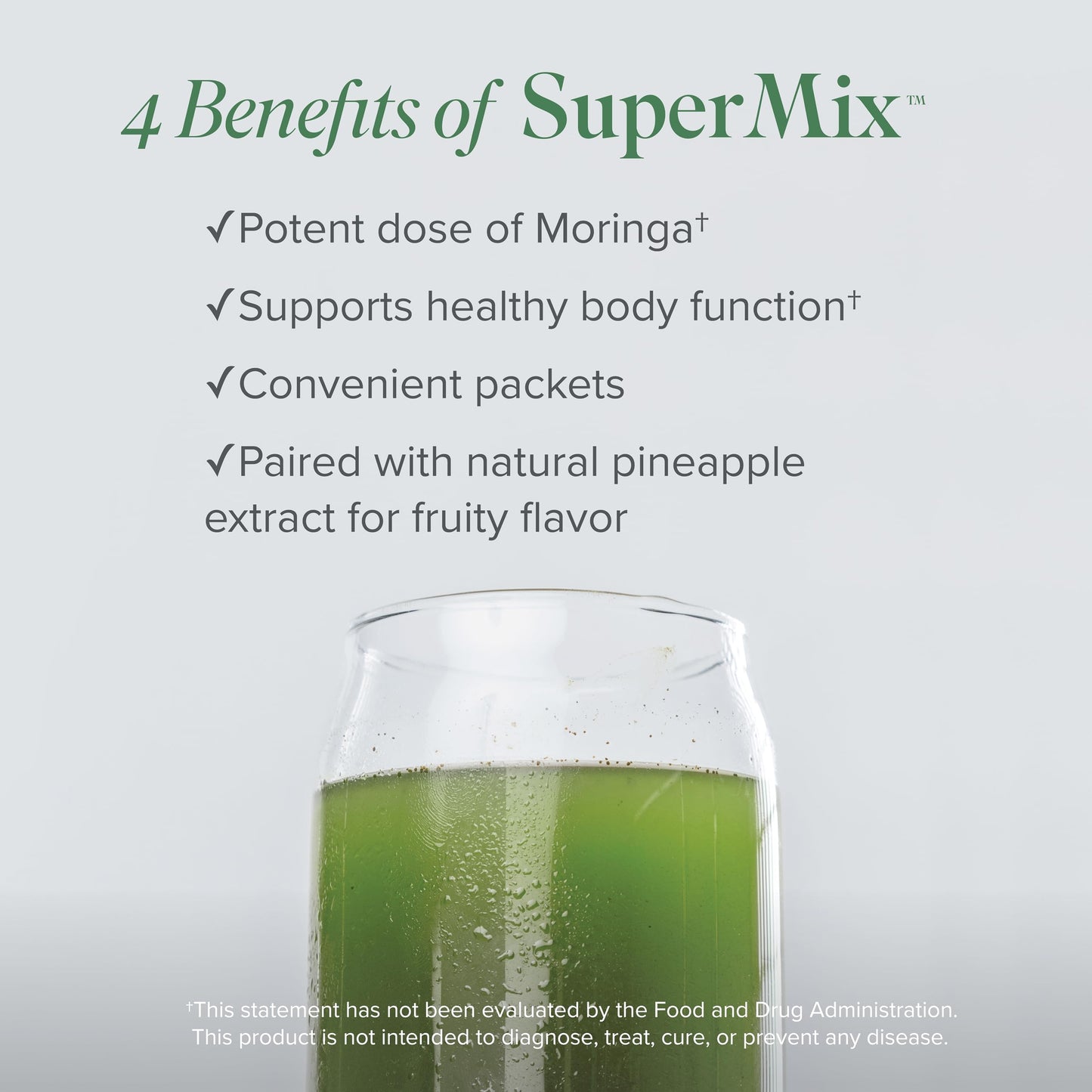 Isagenix SuperMix Moringa Superfood Powder, 14.6 oz