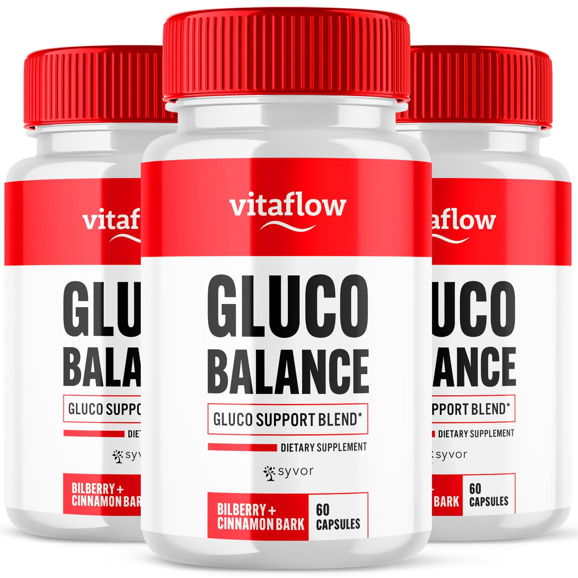 Syvor Vitaflow Balance Support Supplement Capsules 180 Count