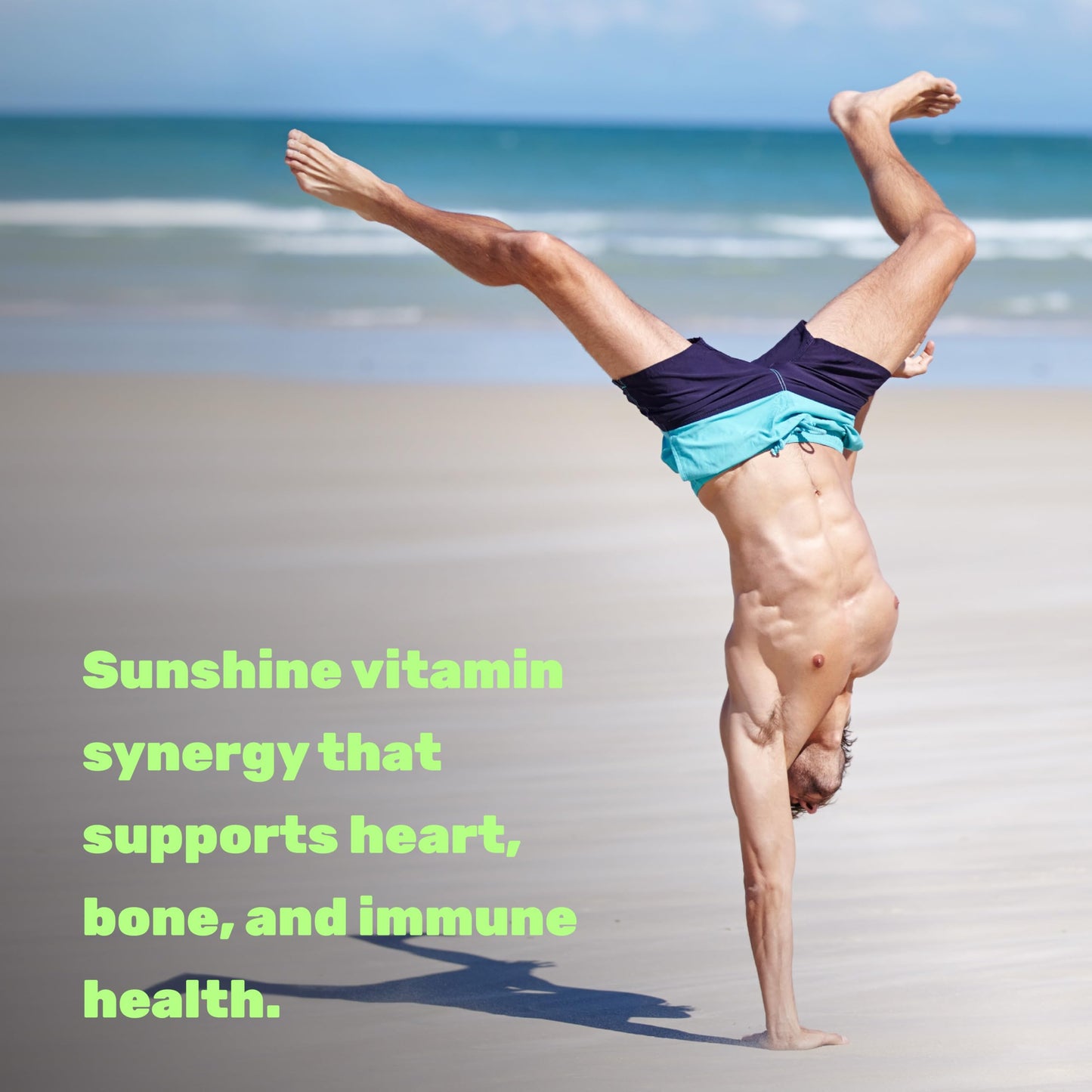 DEAL SUPPLEMENT Vitamin D3 10,000 IU + K2 MK7 200mcg Softgels, 250 Count