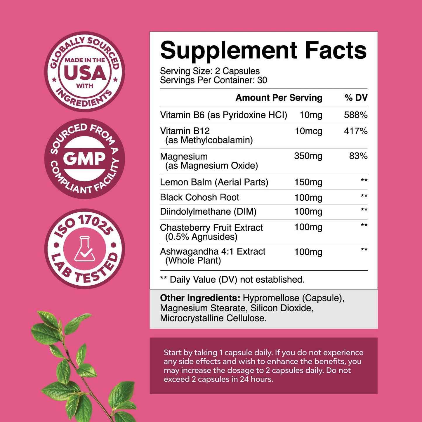 Natures Craft Herbal Thyroid Support Complex & Herbal PMS Support for Women Chewable 2-Pack