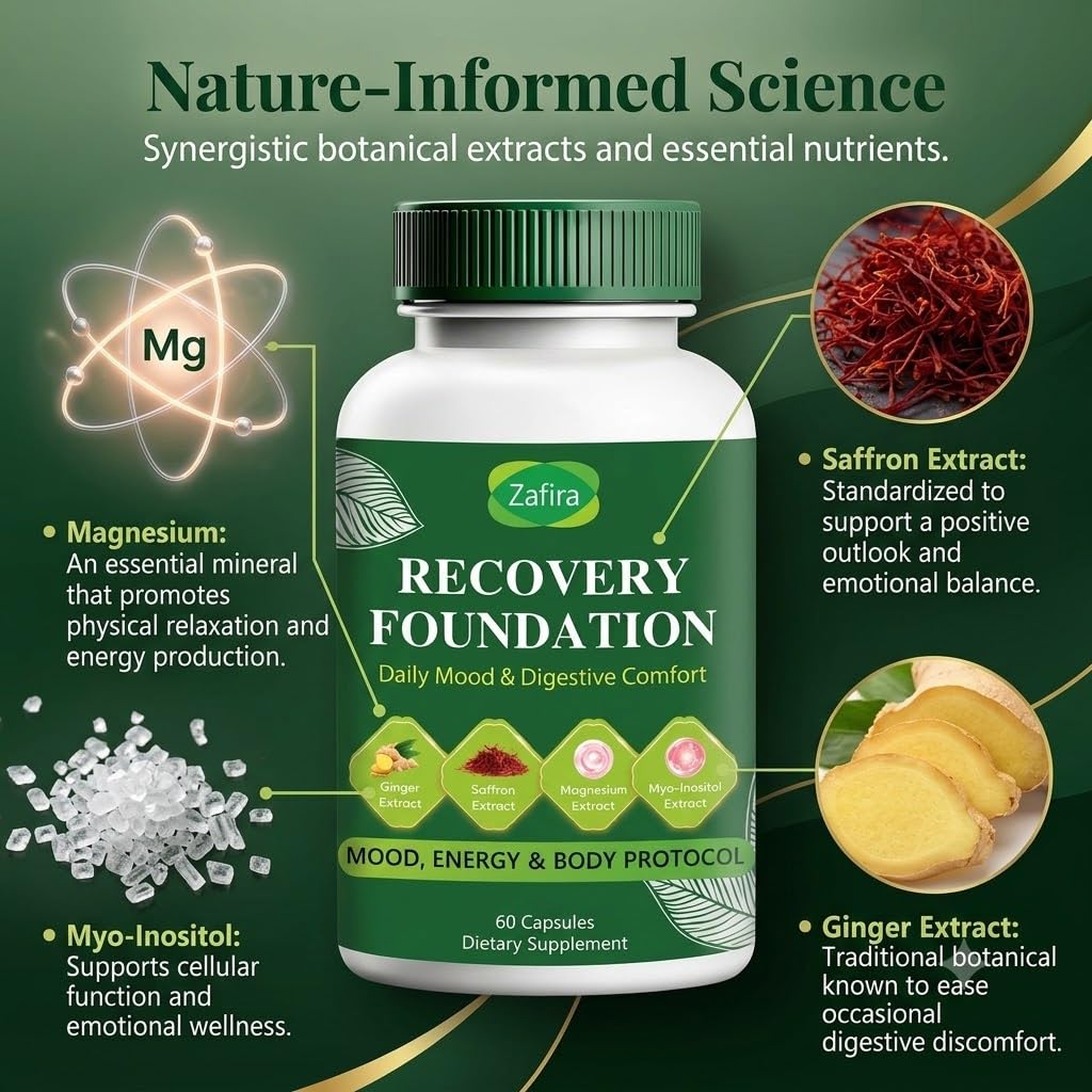Lyva Zafira Recovery Foundation Capsules 60 Count