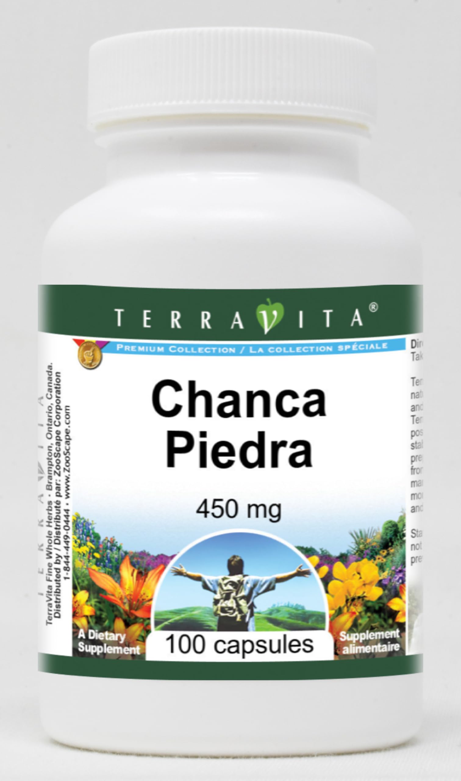 Terravita Chanca Piedra 450 mg Capsules 300 Count