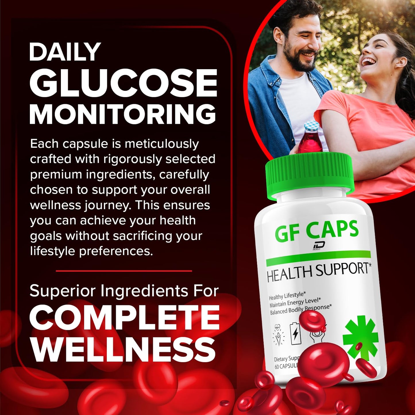 Indelo GF Caps Capsules 60 Capsules