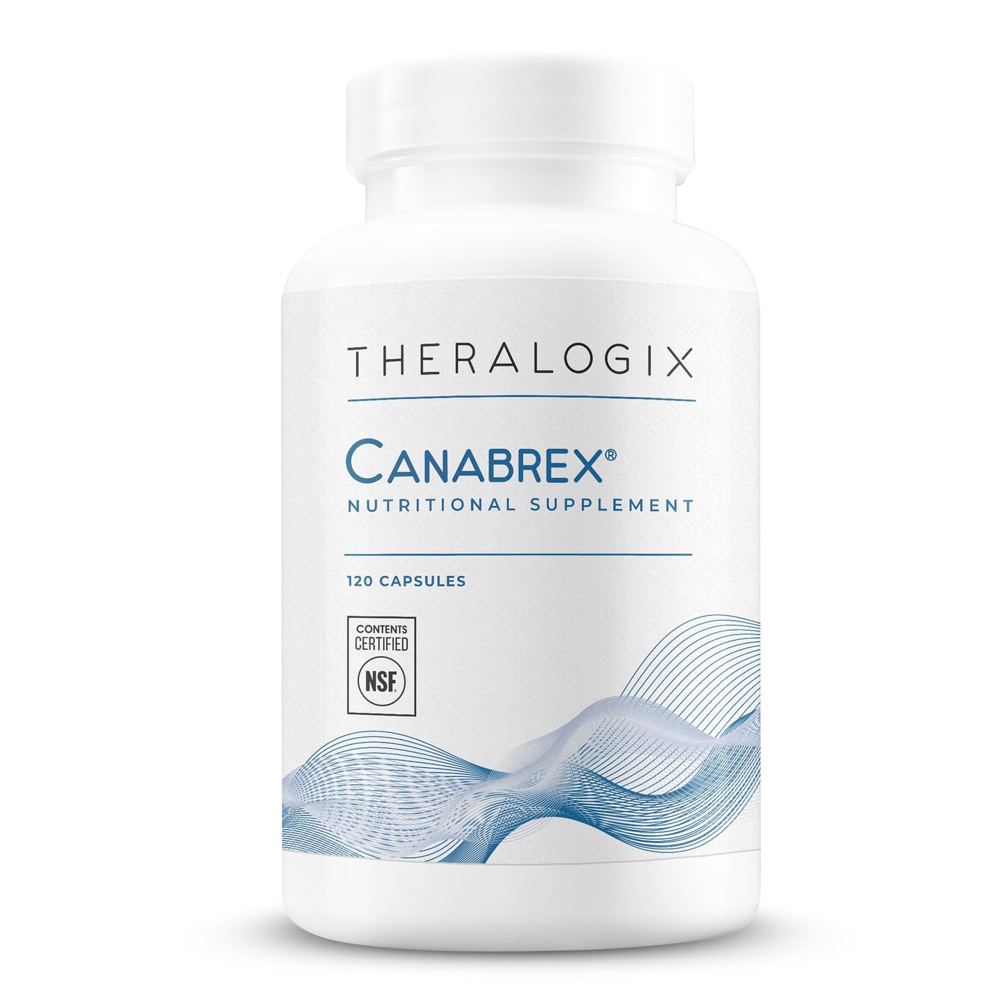 Theralogix Canabrex Pea – Joint, Sleep & Immune Health, NSF Certified Capsules, 120