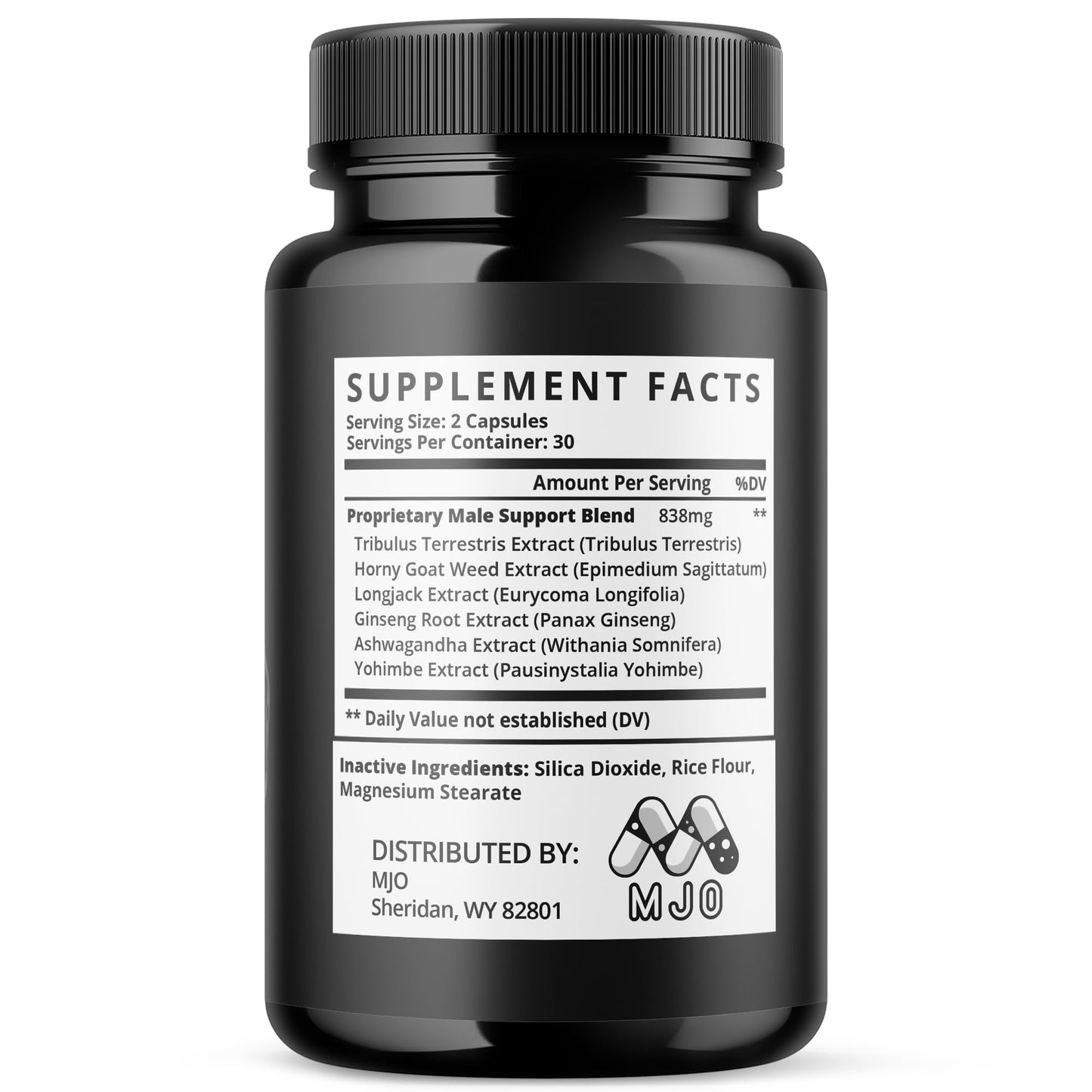 MJO Horse Gelatin Capsules 300 Capsules