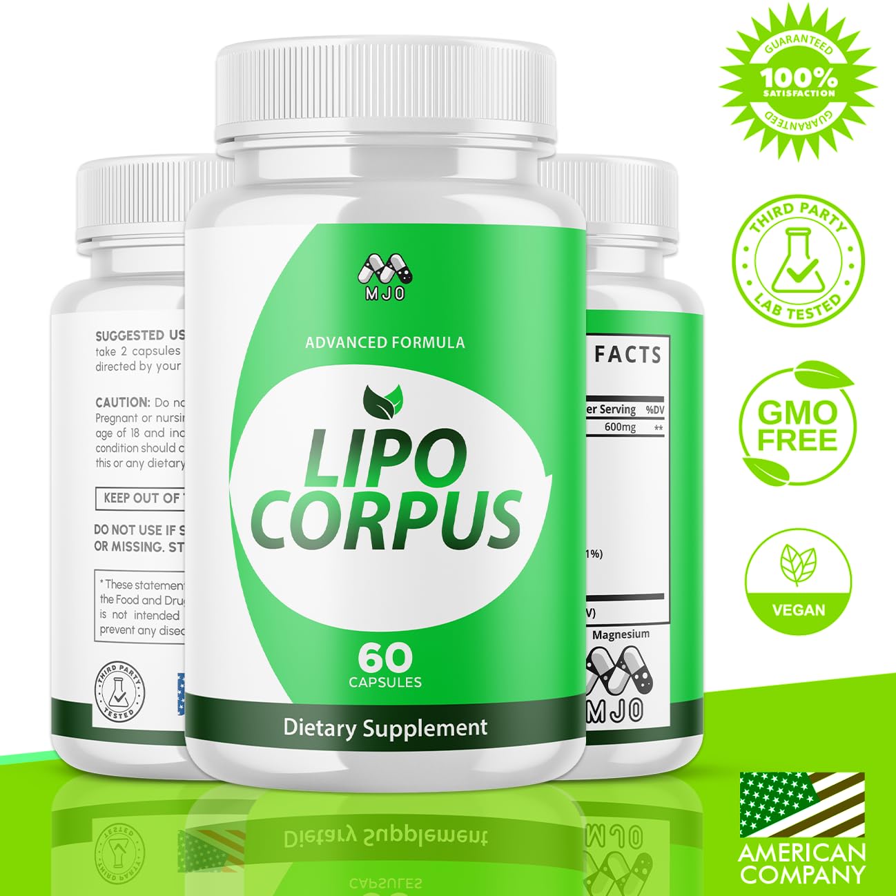 MJO Lipo Corpus 60 Capsules