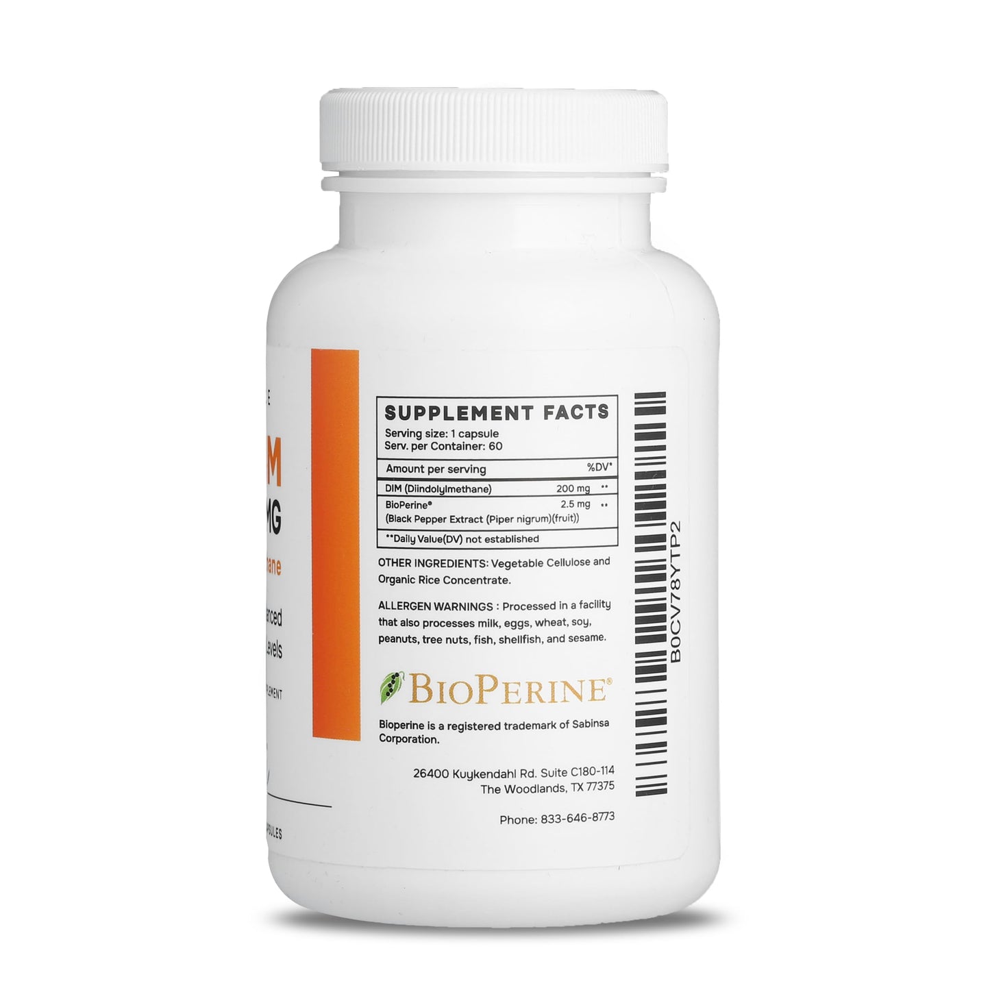 Nurse Julli DIM Estrogen Supplement for Women Capsules, 60 Count
