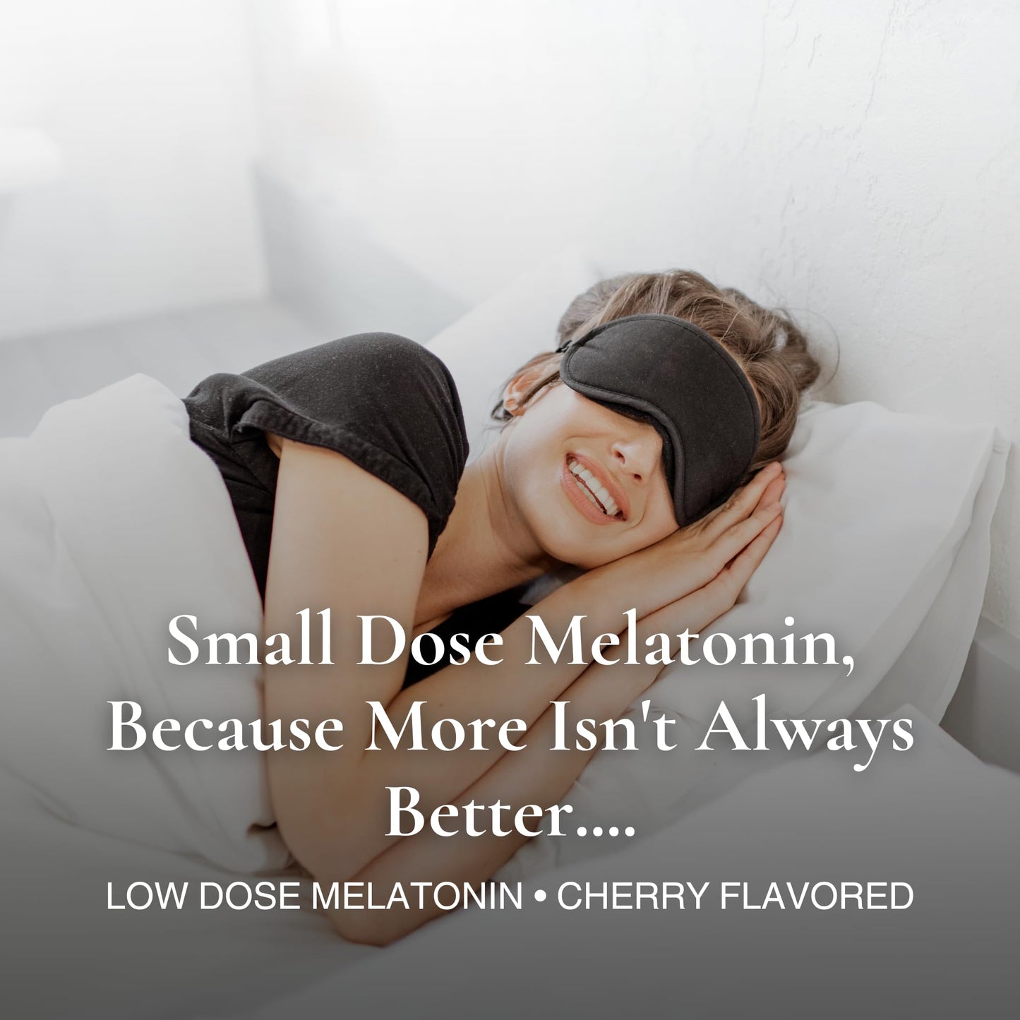 Utzy Naturals Micro Melatonin 0.25 mg Cherry Flavored Tablets, 120 Tablets