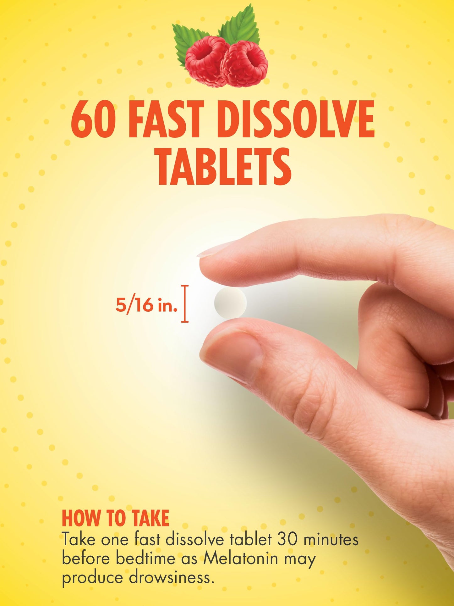Sundance Melatonin 3mg Fast Dissolve Tablets, 60