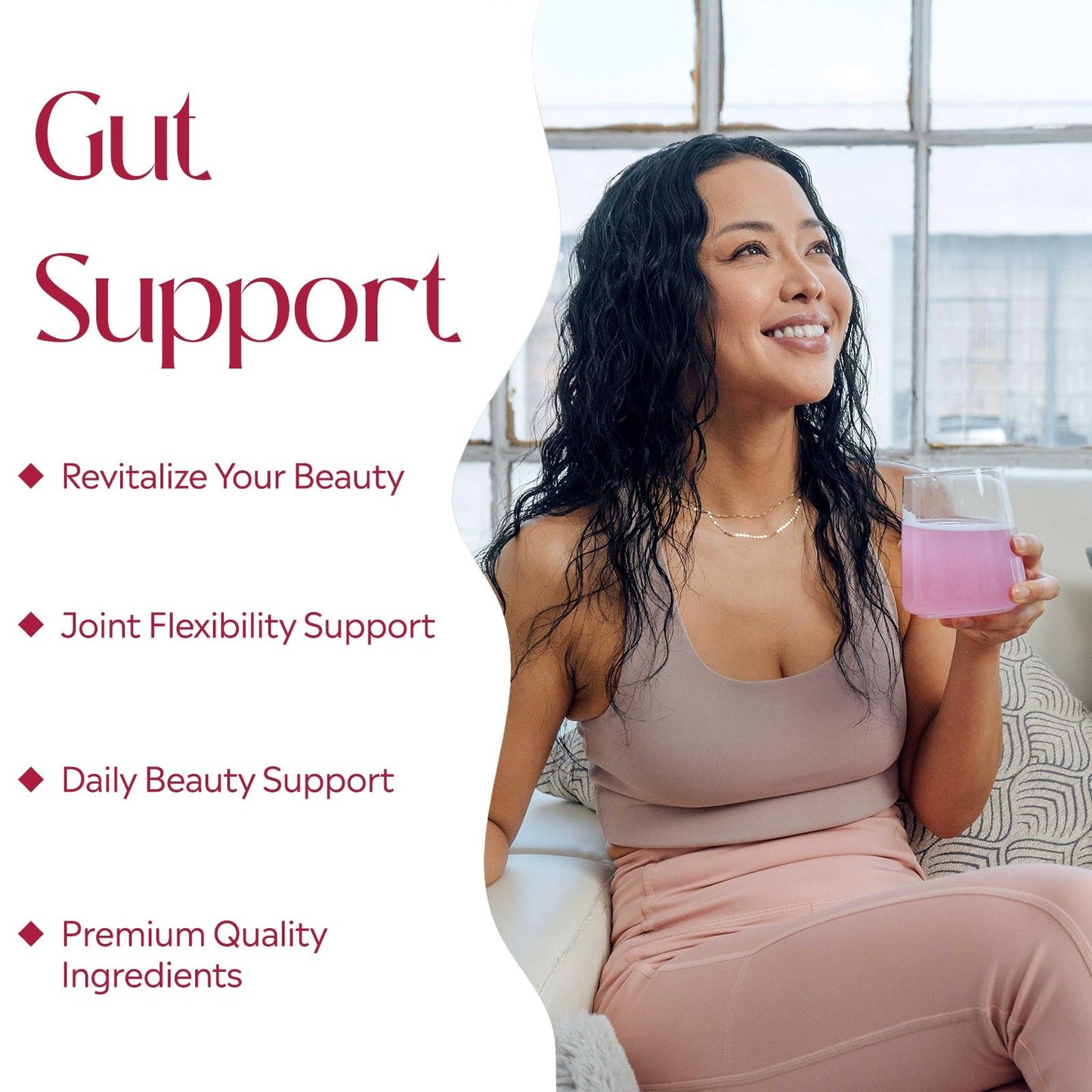 PURE Mie Collagen + Probiotics Pomegranate Powder 1.97 oz