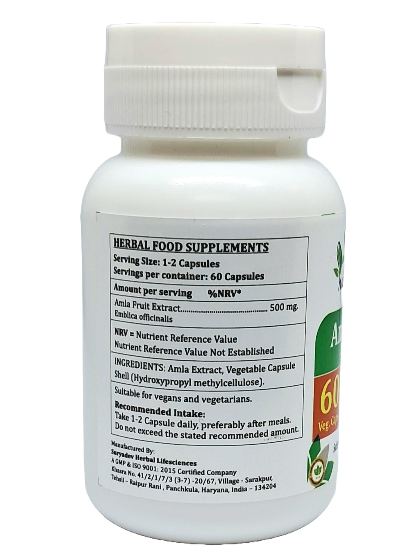 Satya Naturals Amla Forte Capsules 500 mg, 240 Capsules