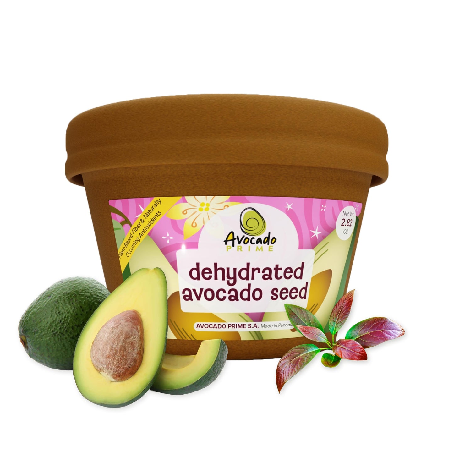 Avocado Prime Organic Avocado Seed Powder, 2.8219 Ounce